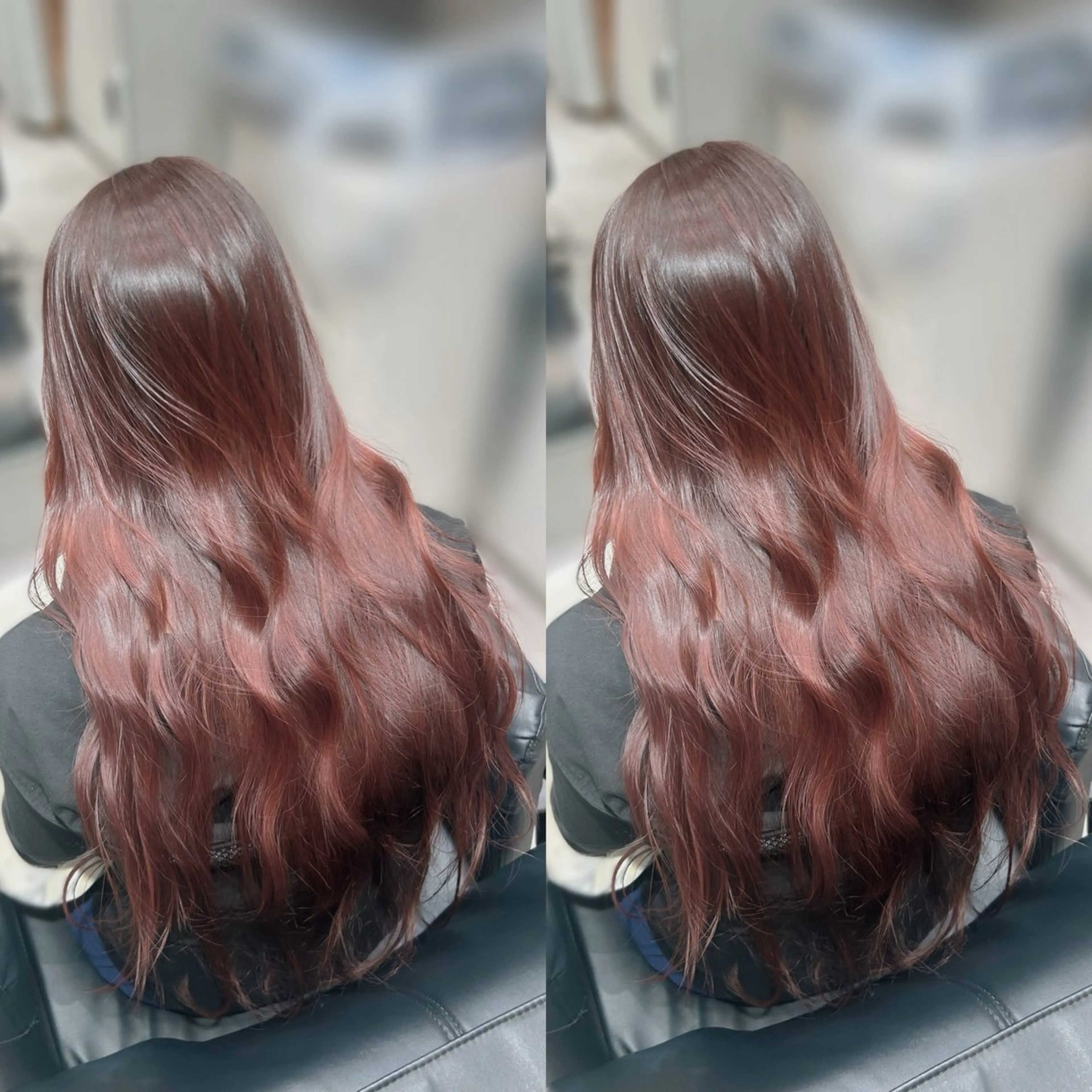 ロング カラー ゆうさ ❥ ボブ 美髪矯正.⋆𝜗𝜚のヘアスタイル