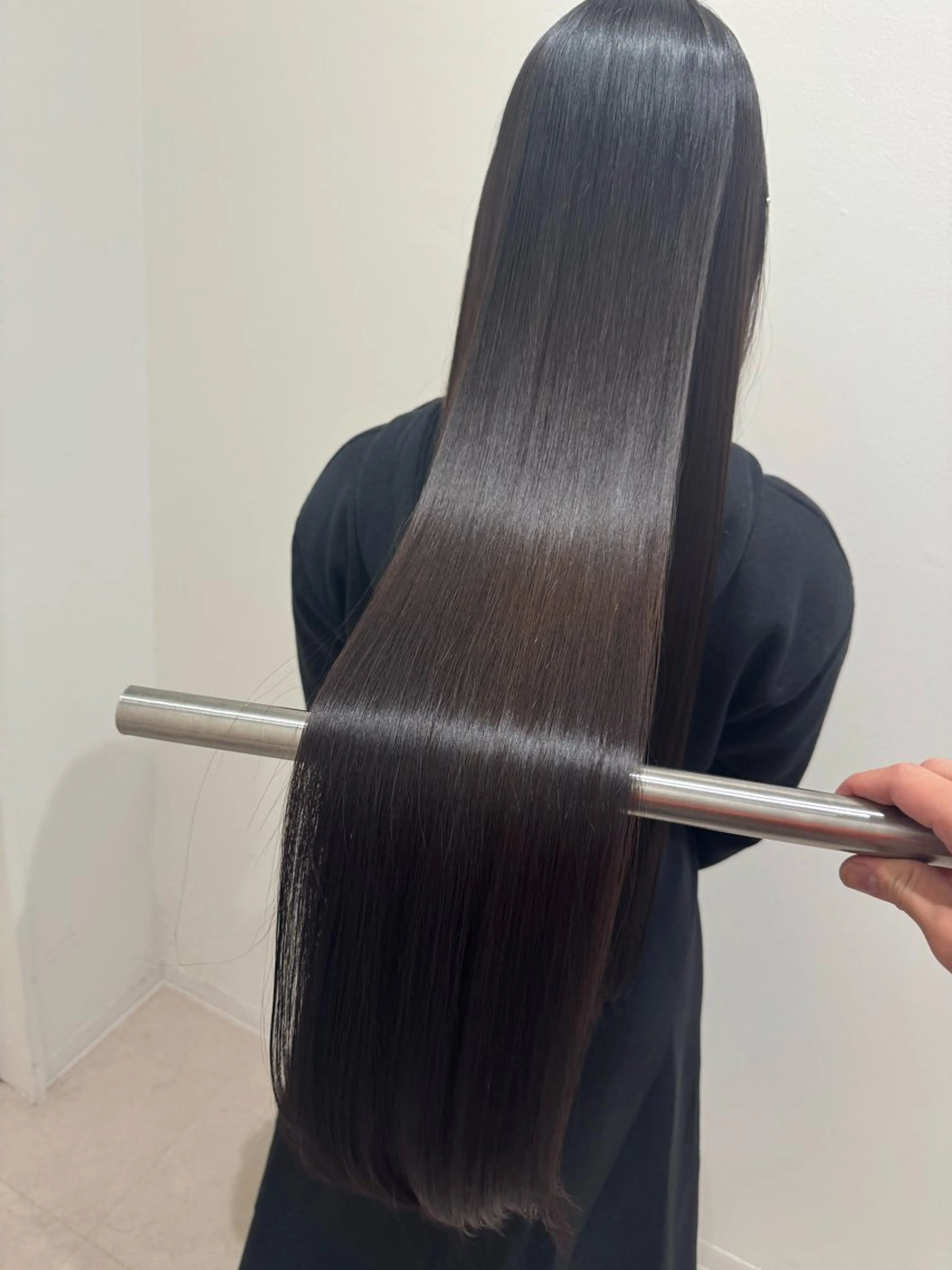 ロング カラー カット ヘアカラー トリートメント 心斎橋 美髪職人　近江のヘアスタイル