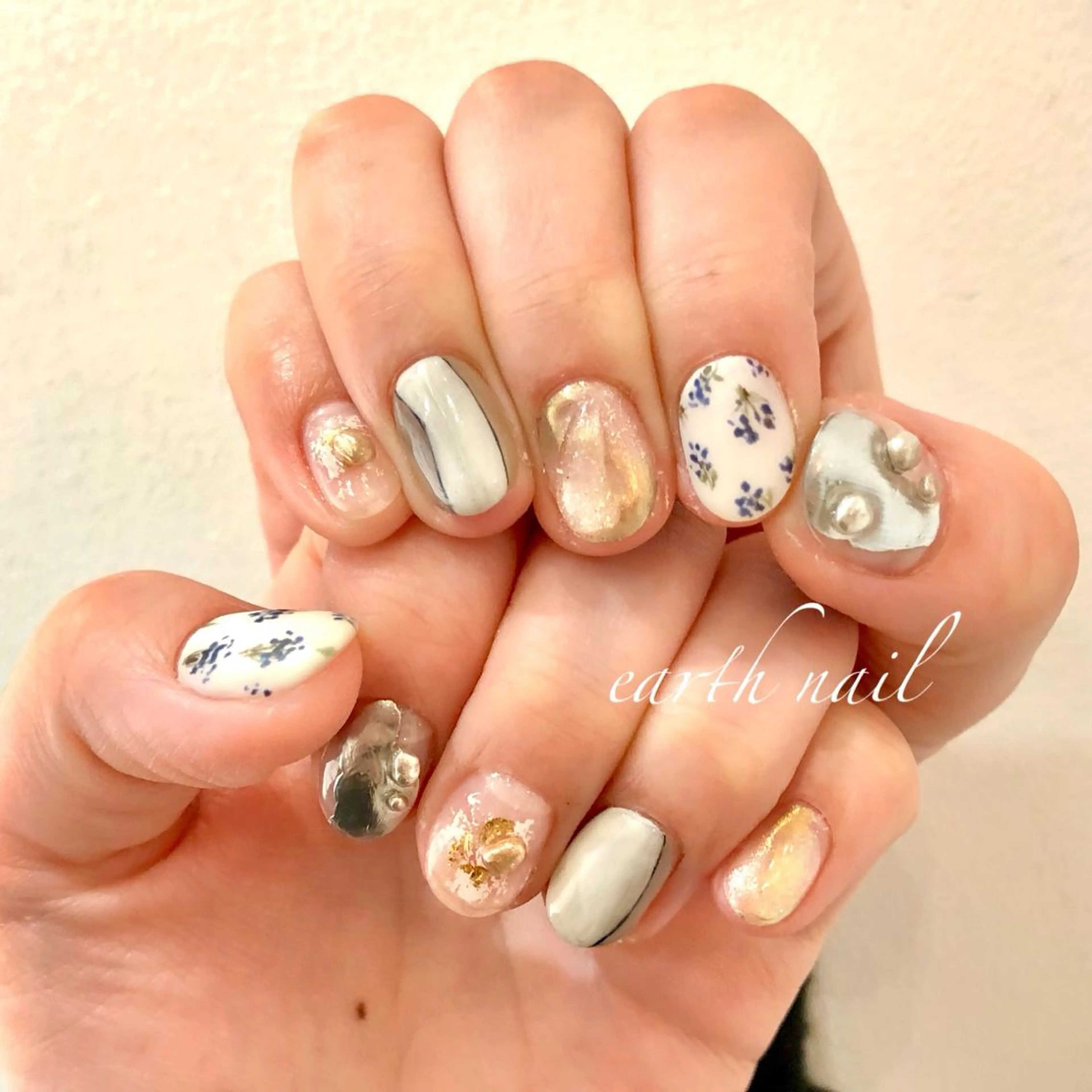 ネイル ハンドネイル 🧁🥕 asukaのネイルデザイン