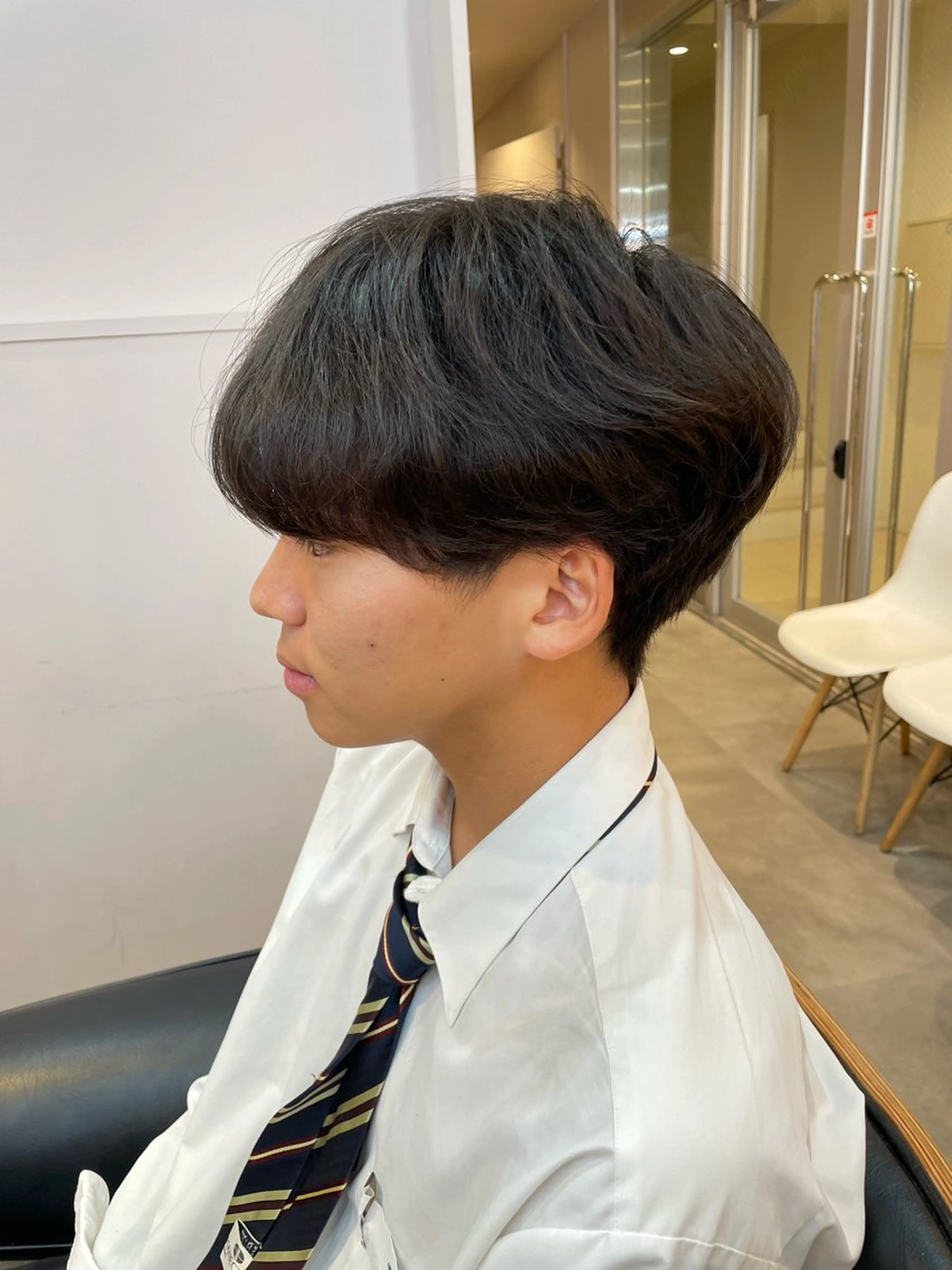 ショート パーマ 学生 ニュアンスパーマ カット パーマ MAQUM所属・【メンズ特化】渡部 京弘/パーマのヘアスタイル