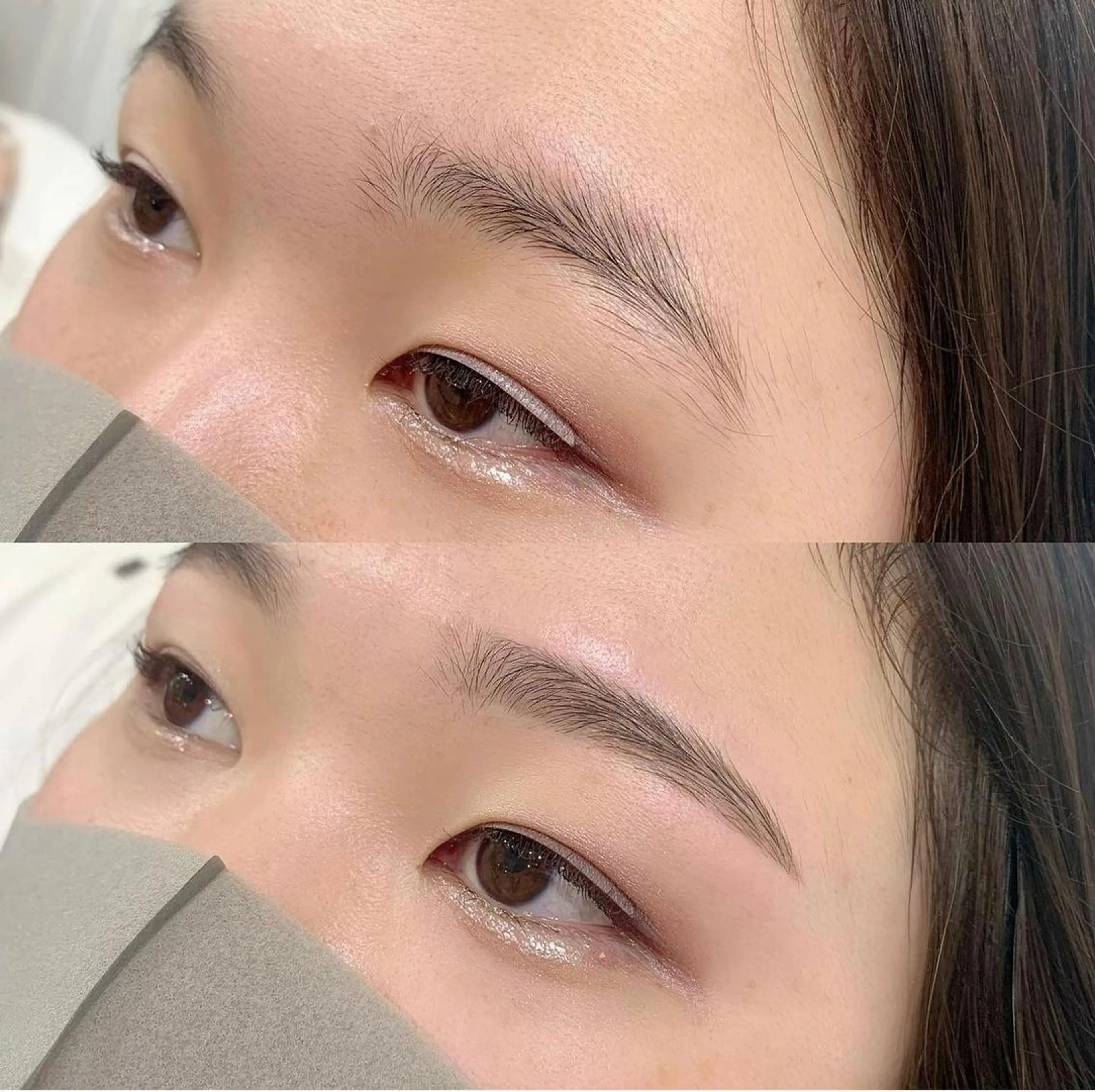 無料練習モデル　アイブロウワックスの写真