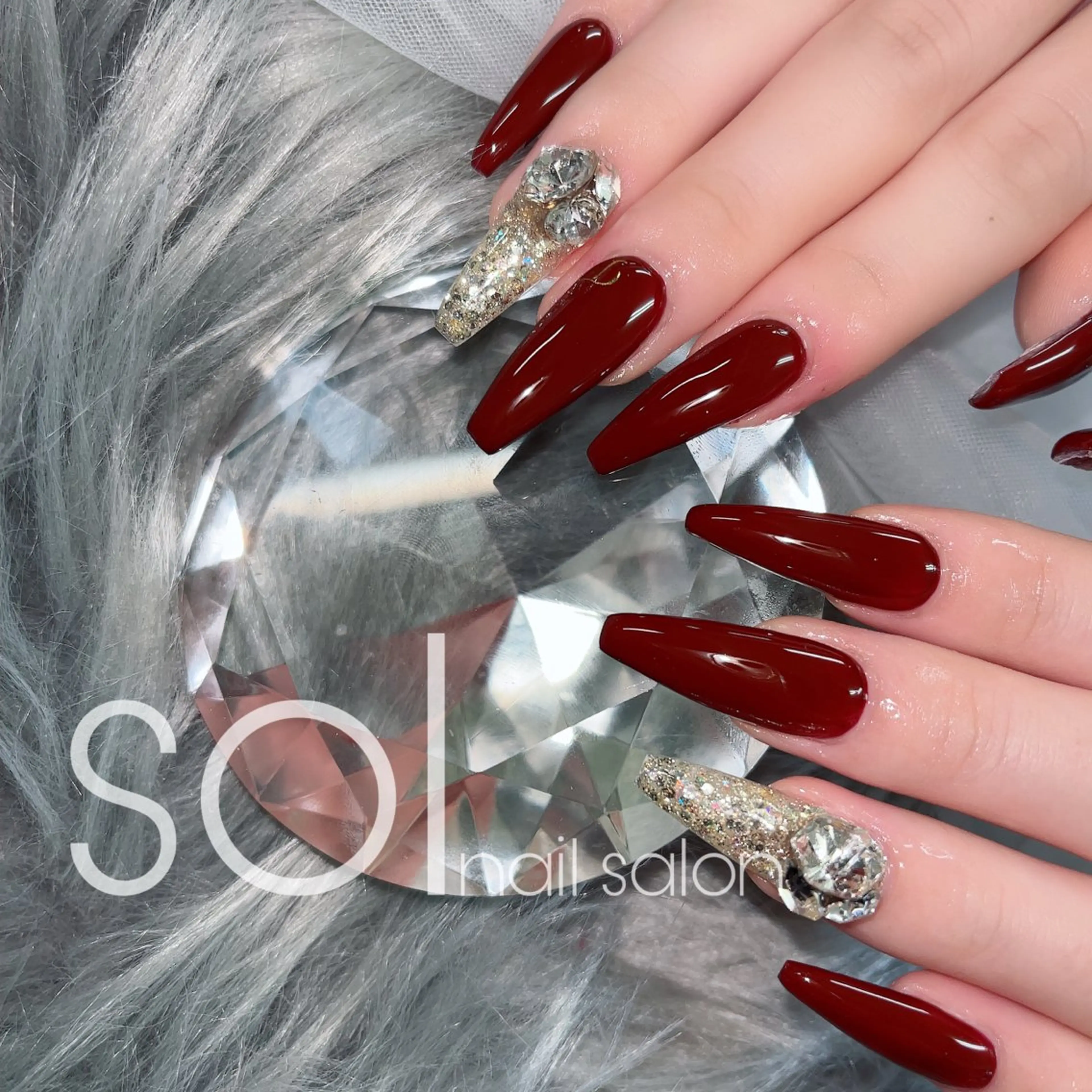 ネイル アートネイル ハンドネイル sol manakaのネイルデザイン