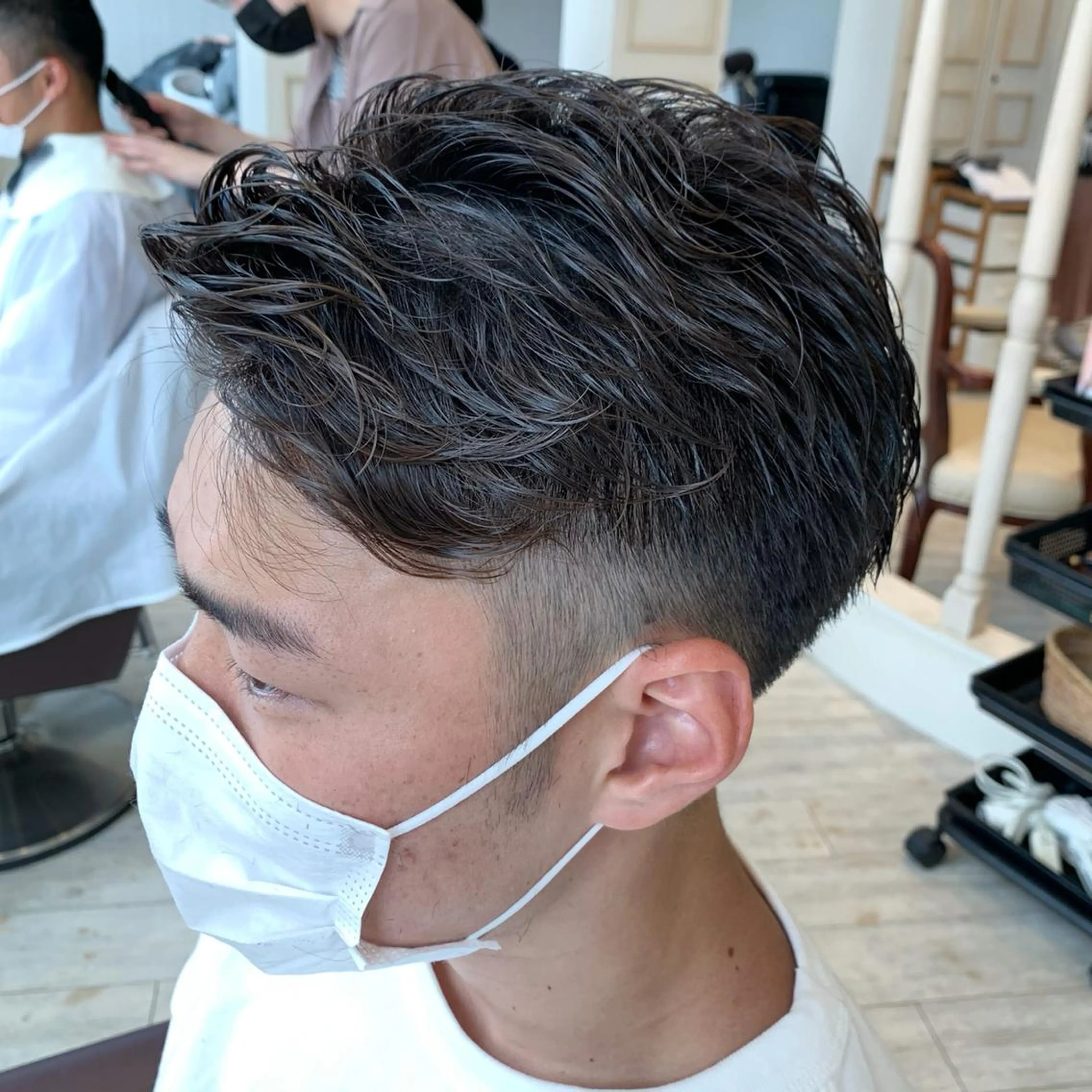 パーマ メンズ メンズパーマ サソウ ユリエ🥥のヘアスタイル