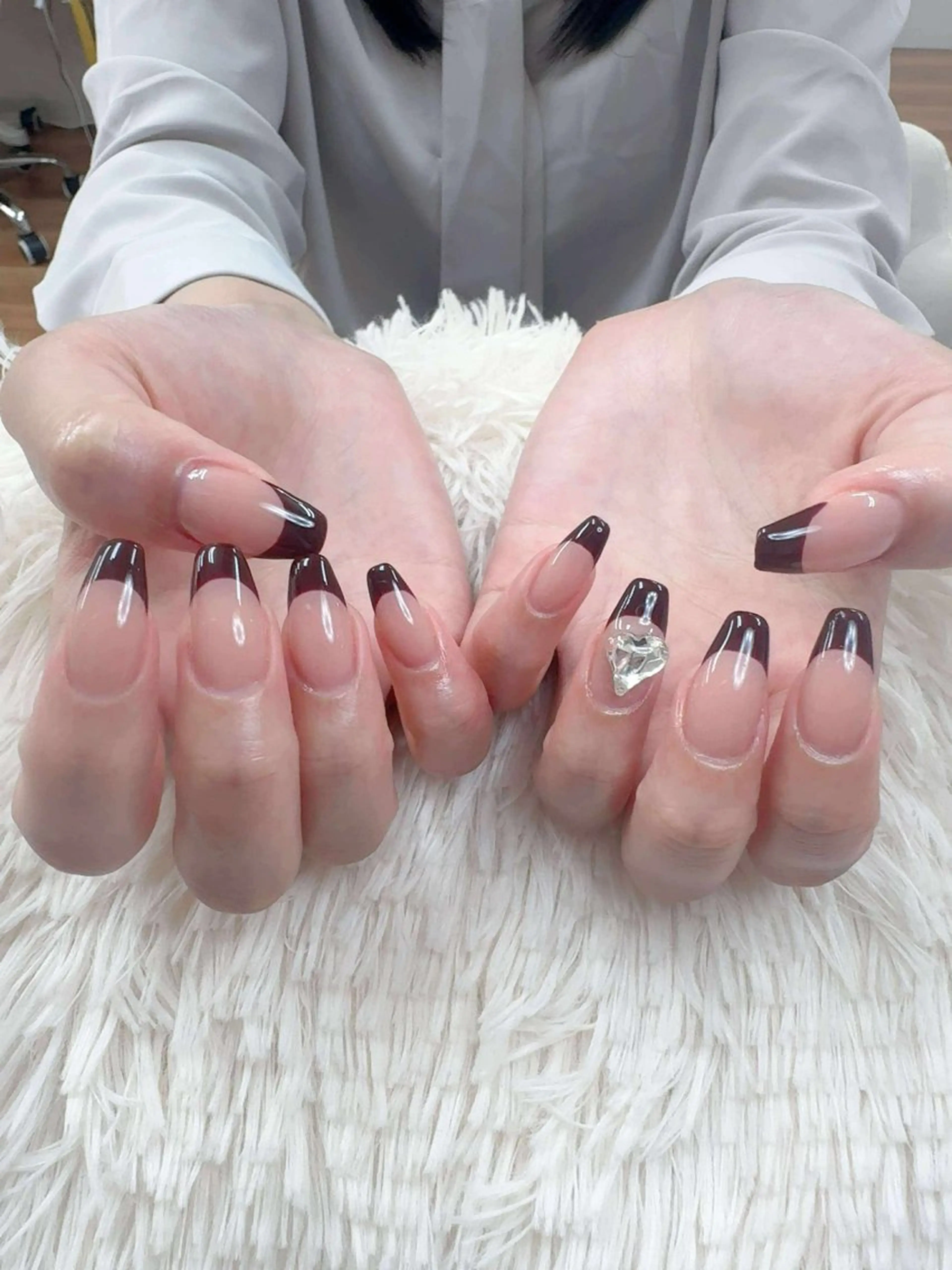 ネイル ハンドネイル ハンドケア Hara Nail 【パラジェル使用】のネイルデザイン