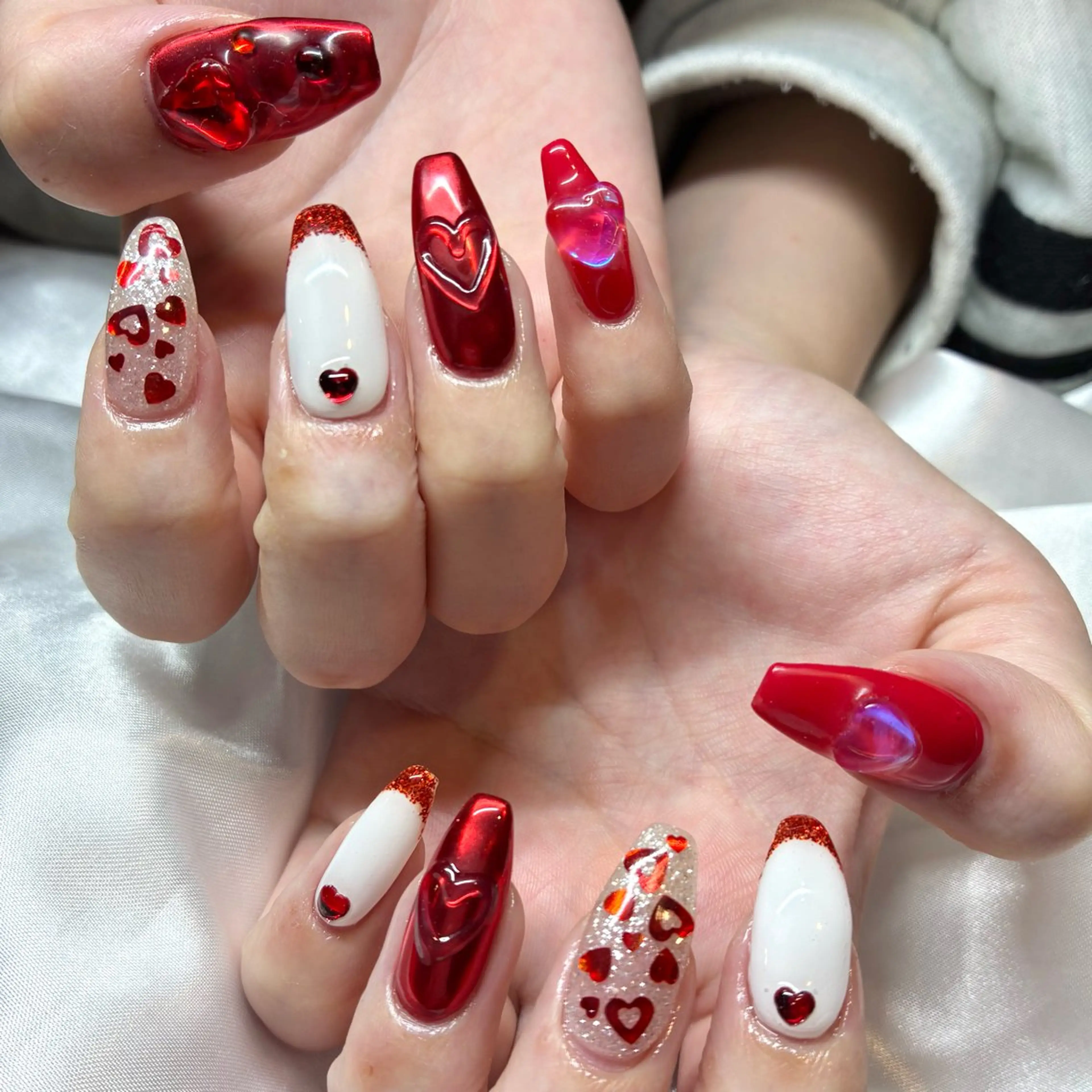 ネイル ハンドネイル Nail ヌシん家 AKANEのネイルデザイン