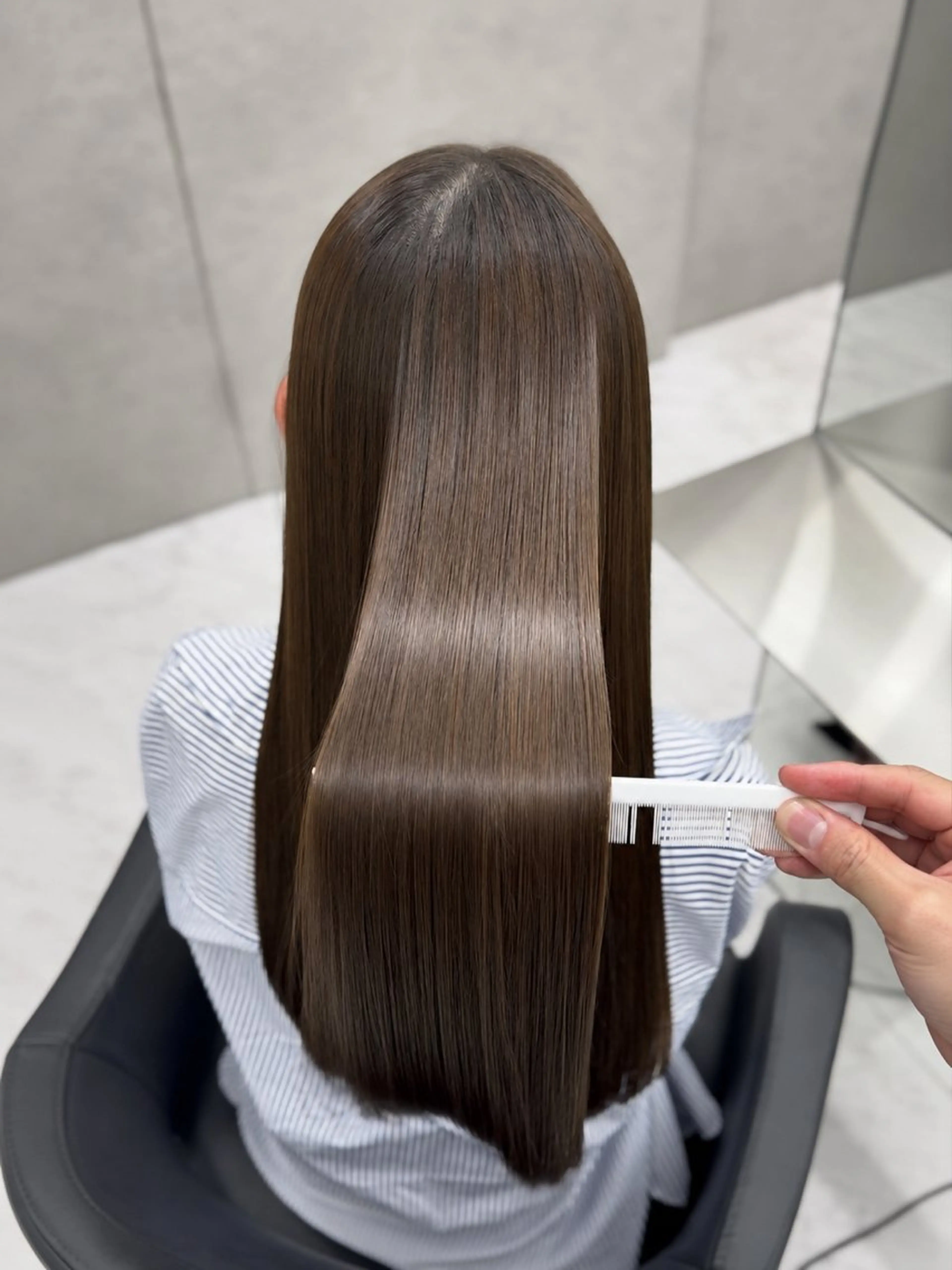 ロング 髪質改善 トリートメント 髪質改善 似合わカットTodaのヘアスタイル