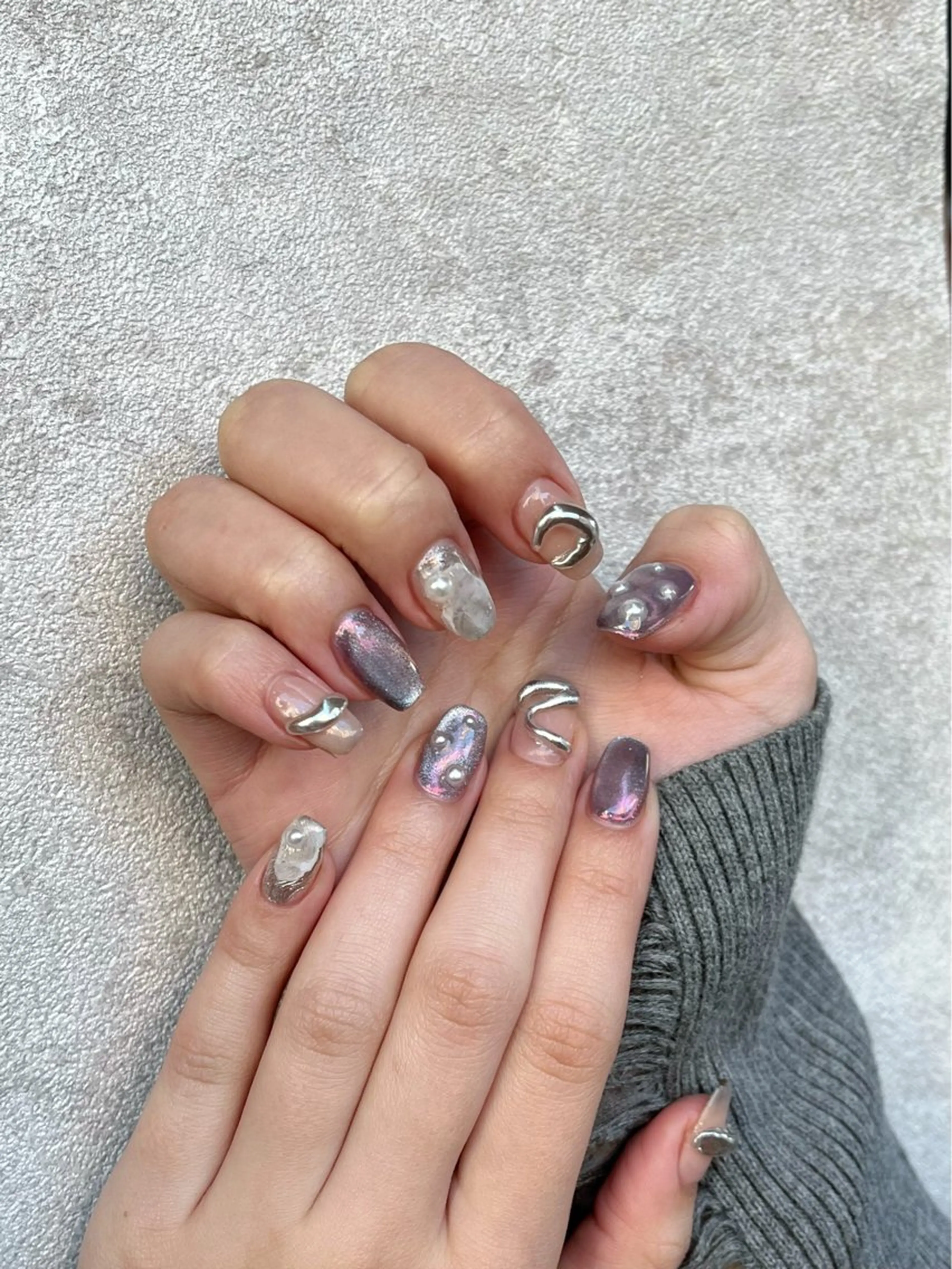 ネイル AO所属・【AO】nail 💎ayameのネイルデザイン