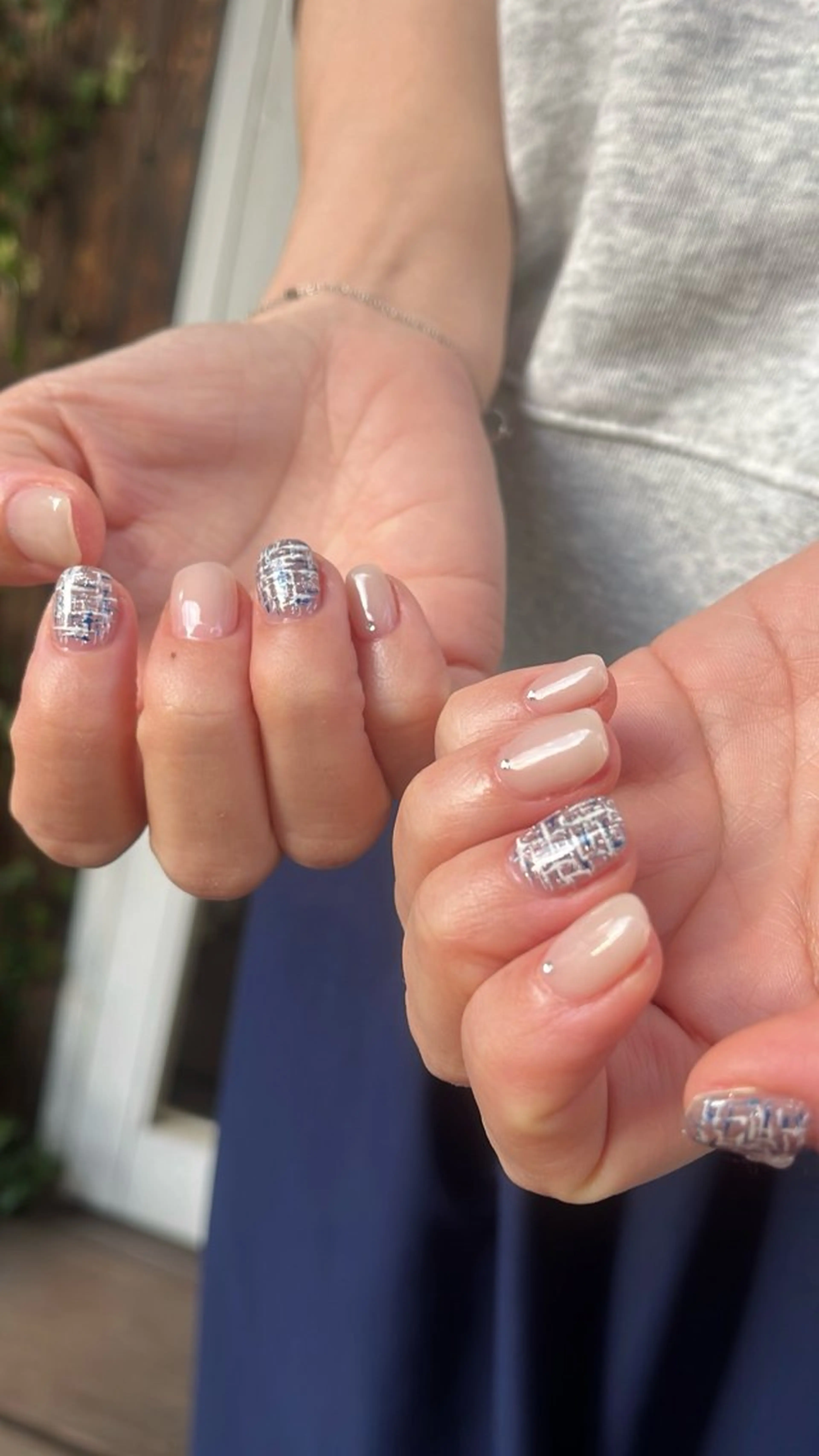 ネイル ニュアンスネイル シンプルネイル ハンドネイル SAKU nail 作島茜のネイルデザイン