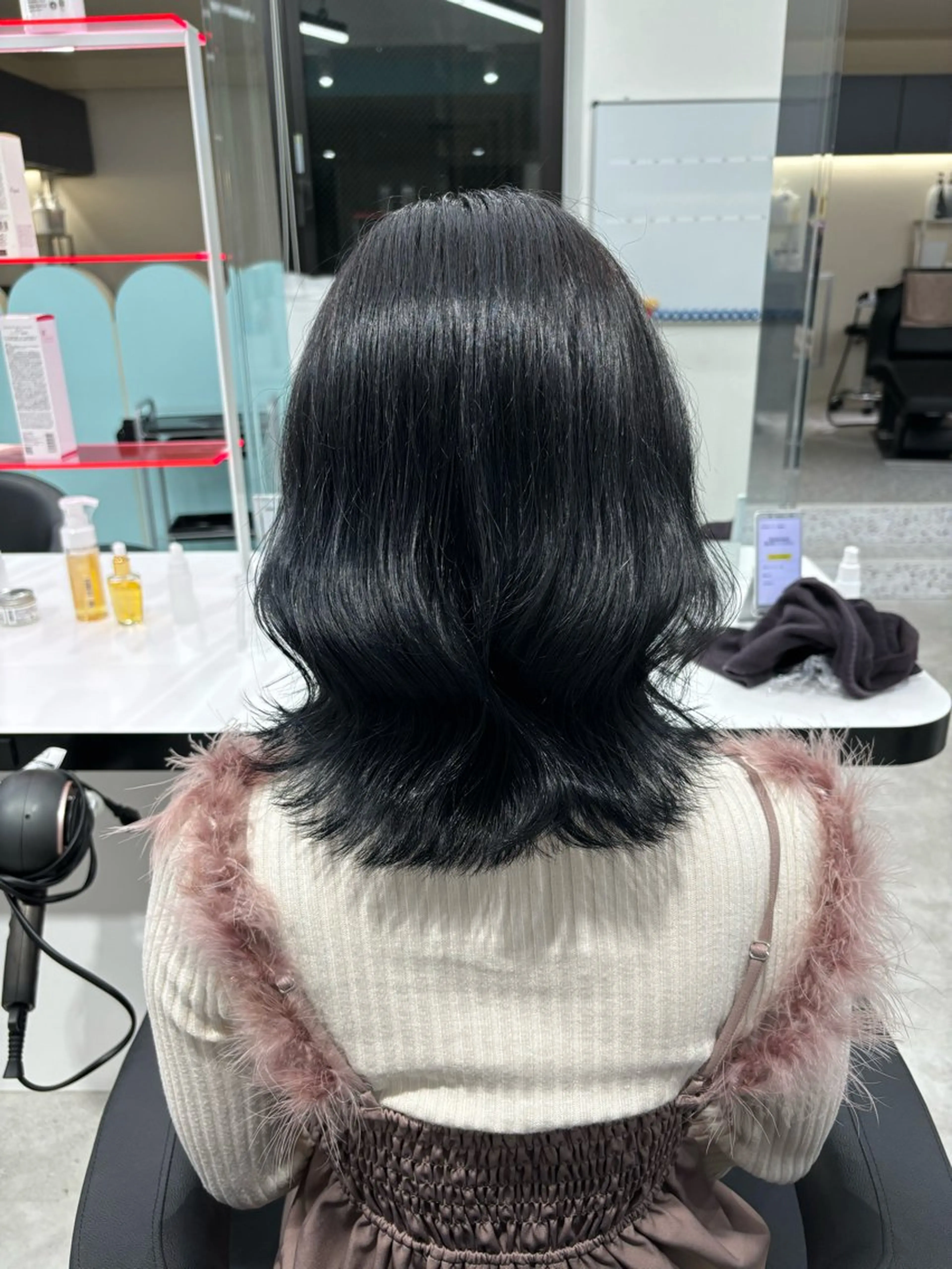 セミロング Wカラー/暖色/べ ージュりく©︎🐝のヘアスタイル