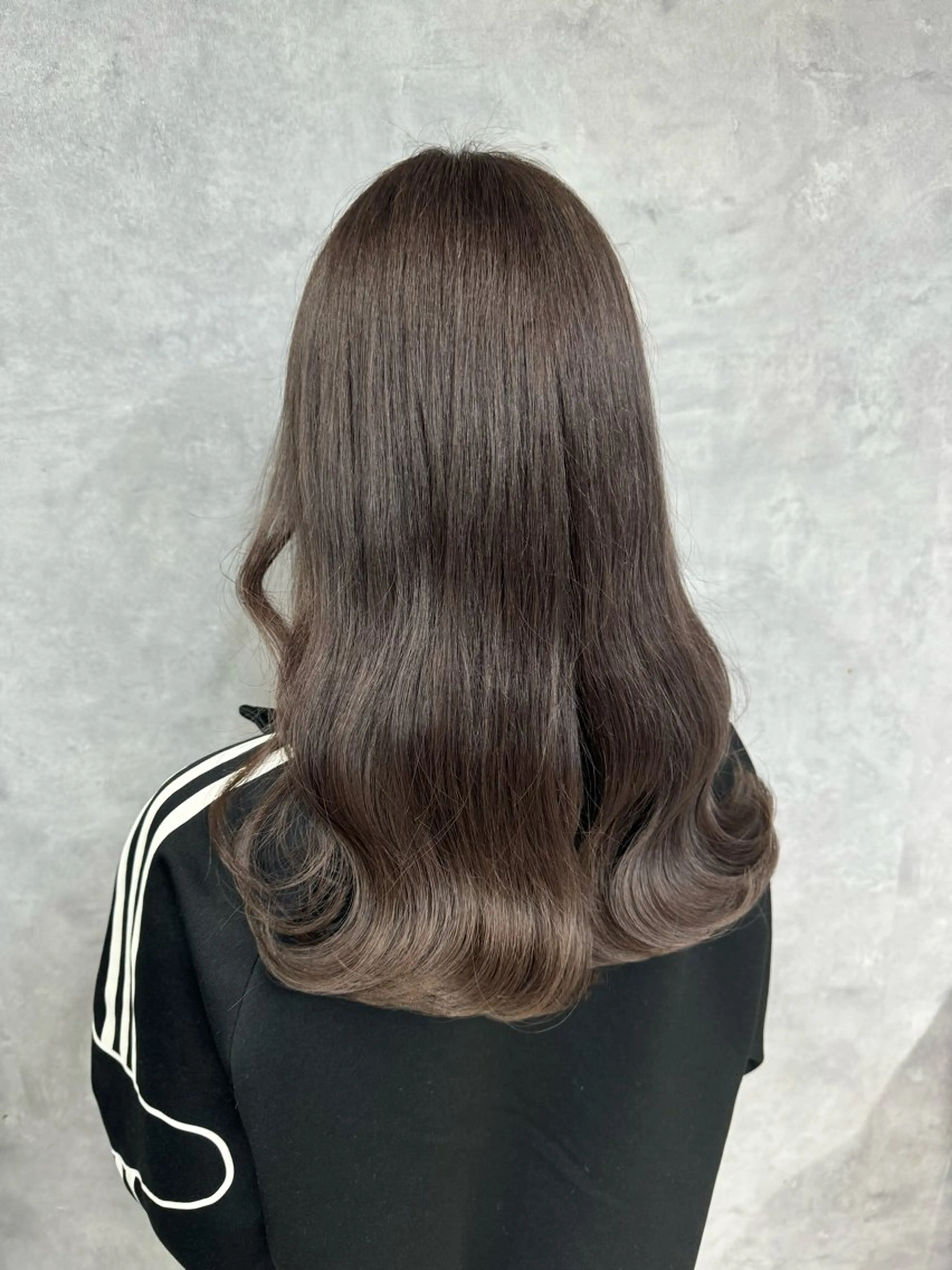 セミロング sayaka 池袋店/カットモデルのヘアスタイル