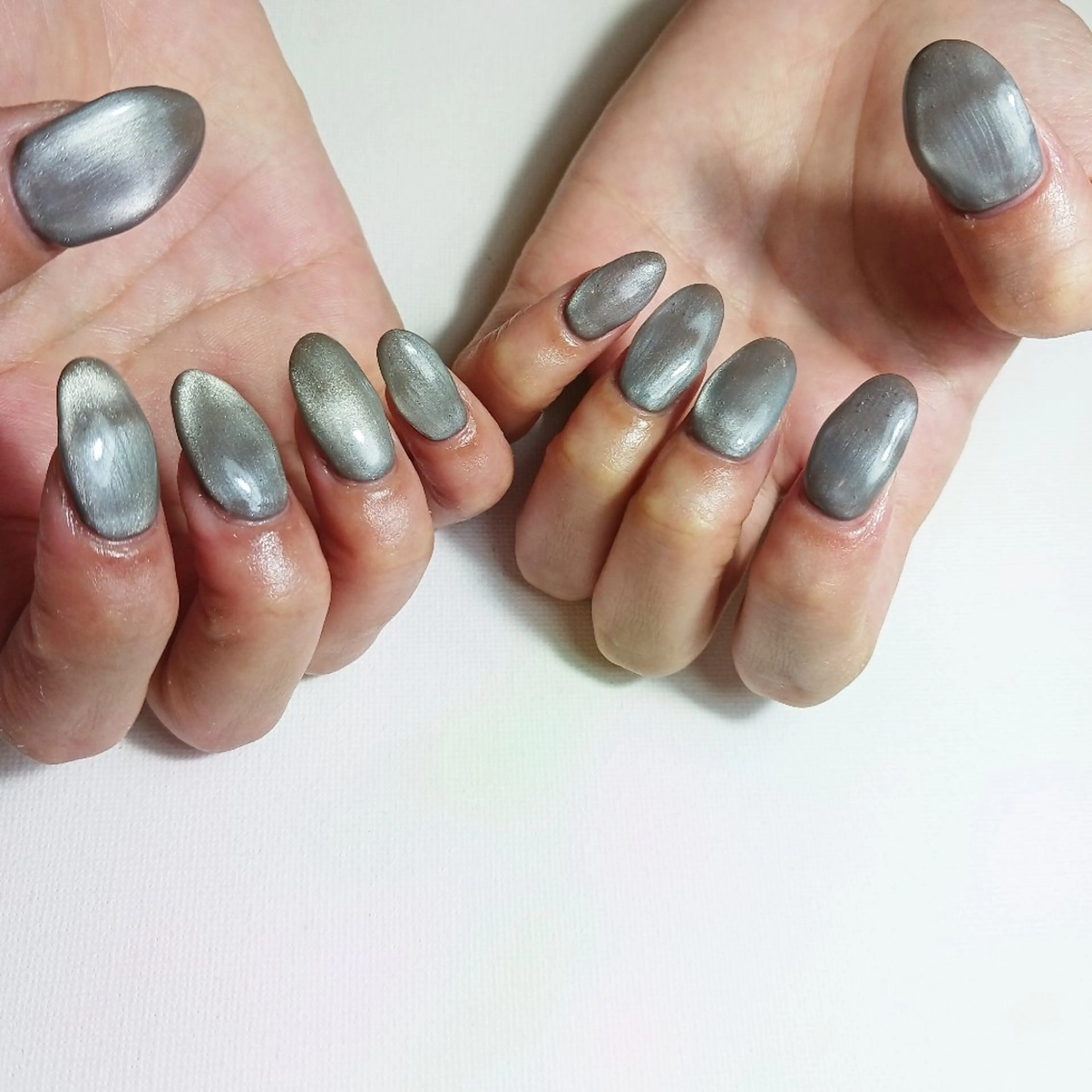 ネイル ジェルネイル マグネットネイル 持ち込み ショートネイル ハンドネイル owlnail /持込みデザイン専門のネイルデザイン
