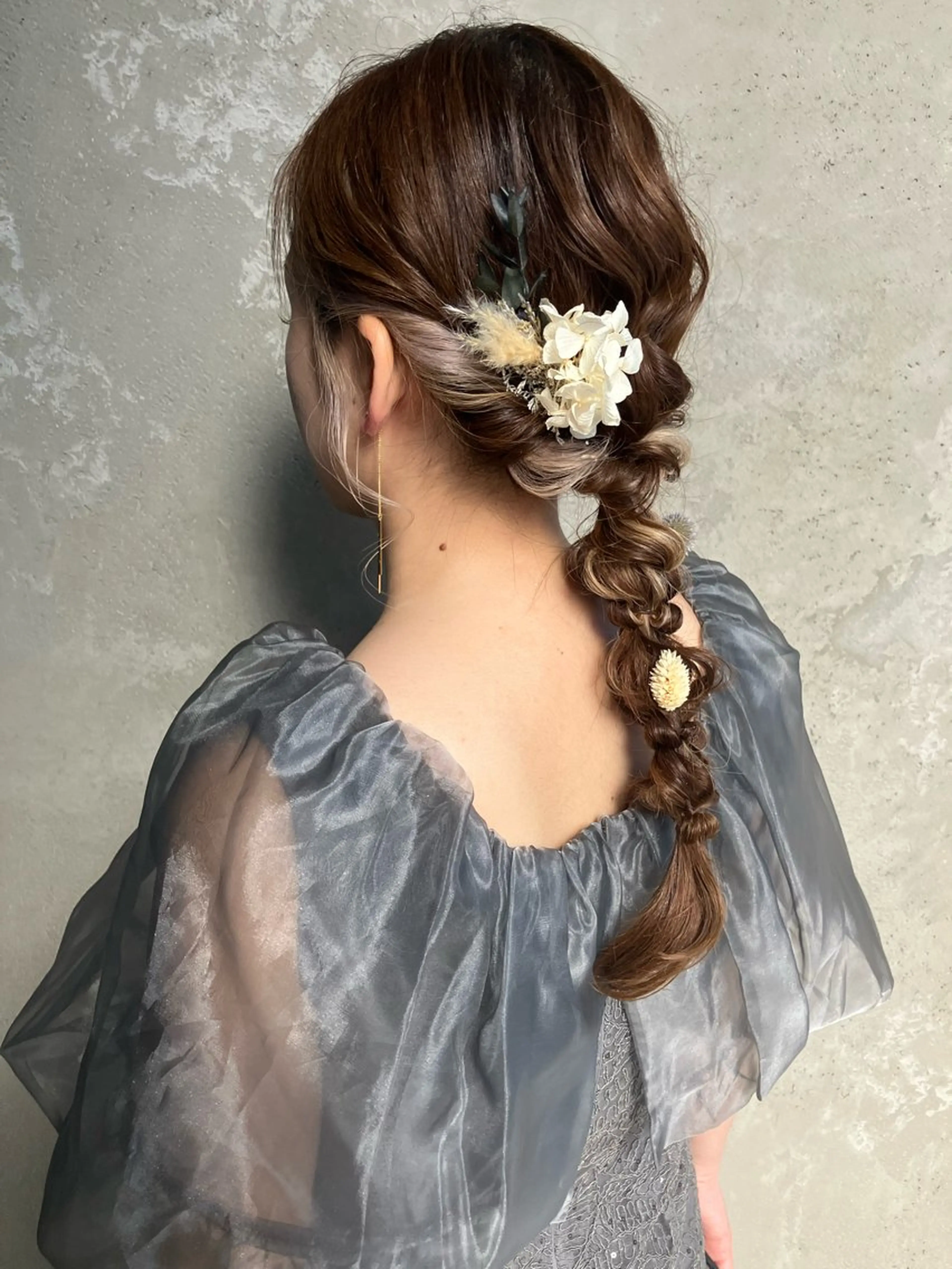 ヘアアレンジ キッズ カット ヘアカラー 縮毛矯正 ヘッドスパ ヘアセット kotona 🤍miuraのヘアスタイル