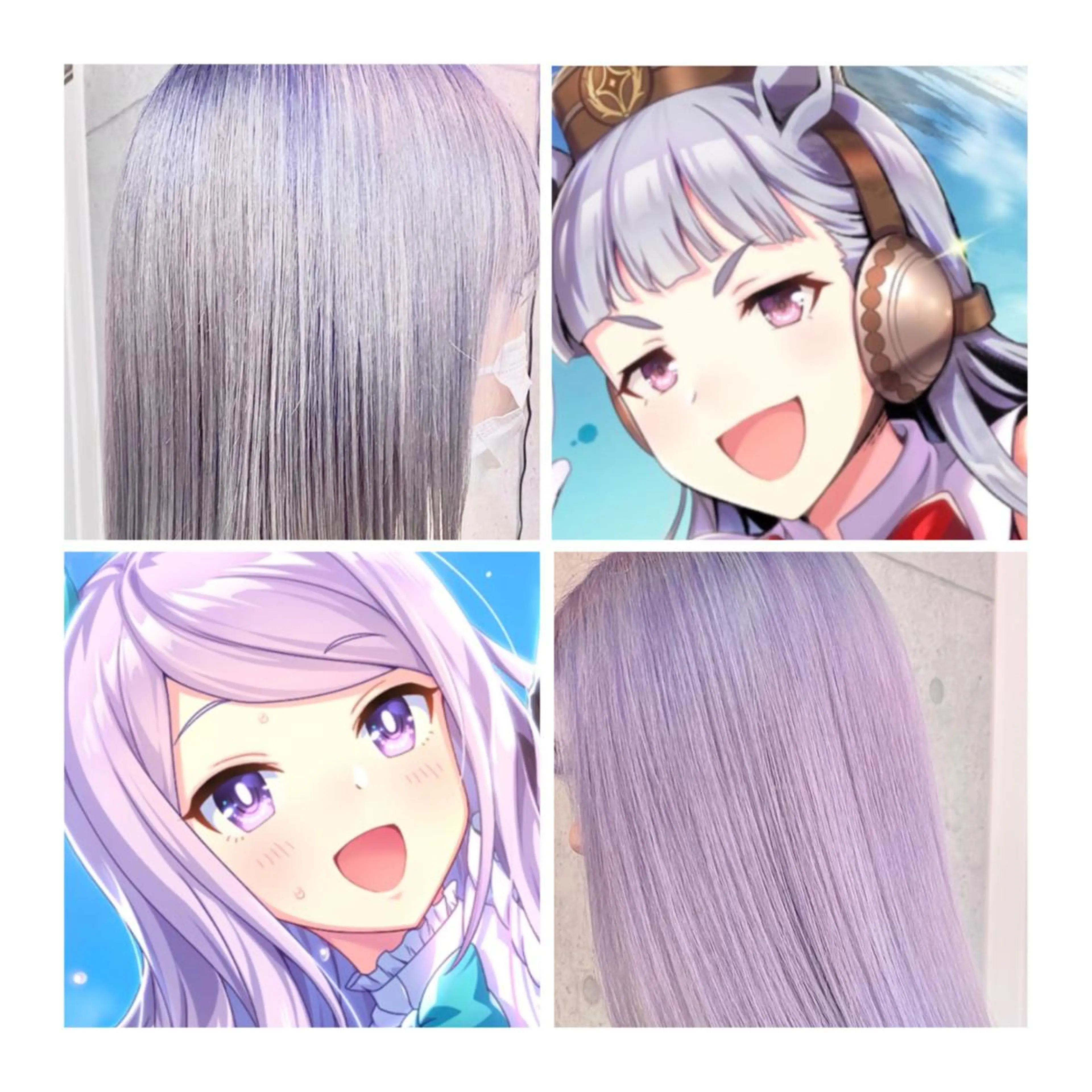 セミロング カラー TSUNO🦖 派手髪/オタク美容師のヘアスタイル