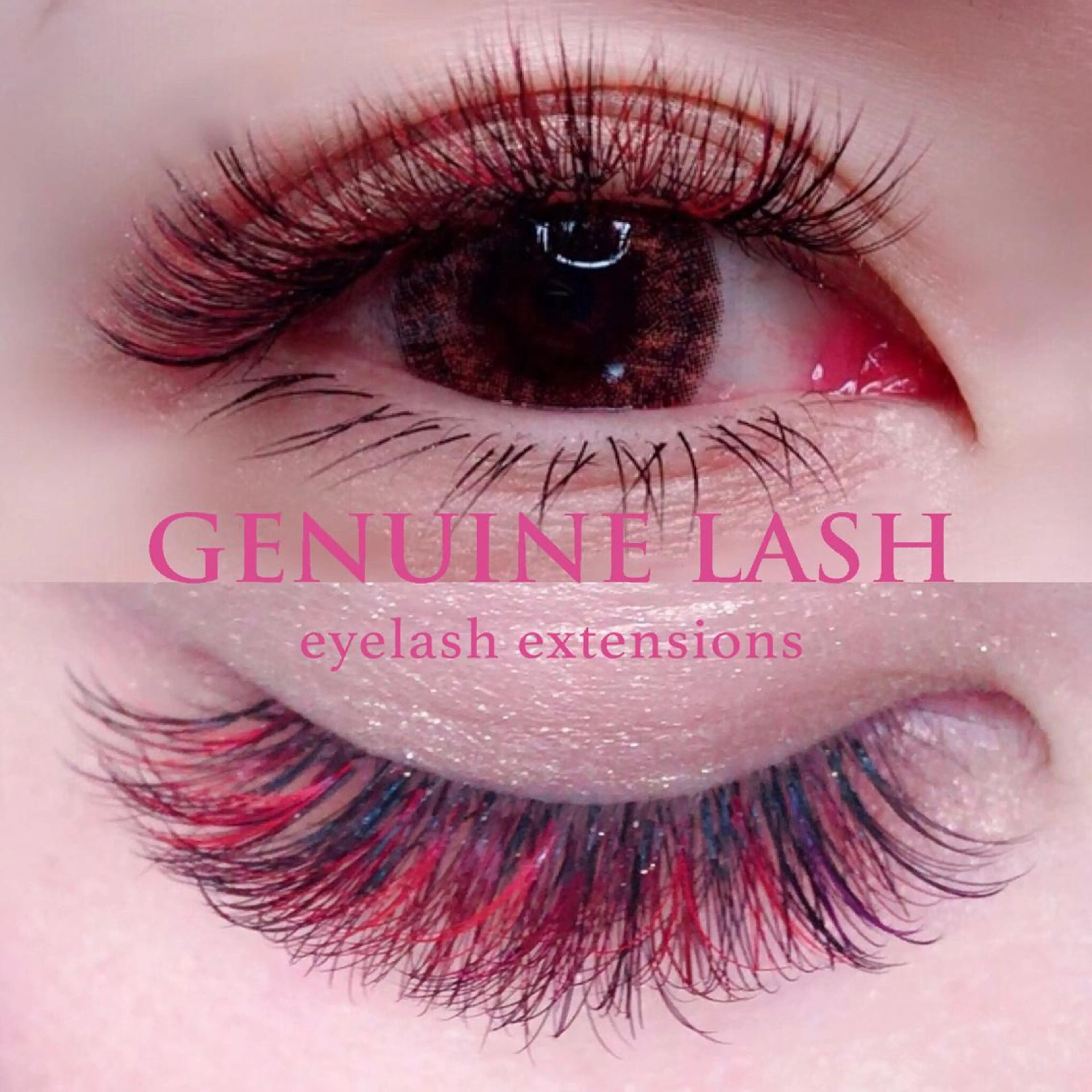 マツエク・マツパ カラーマツエク ボリュームラッシュ GENUINE LASH　SAKIのマツエク・マツパデザイン