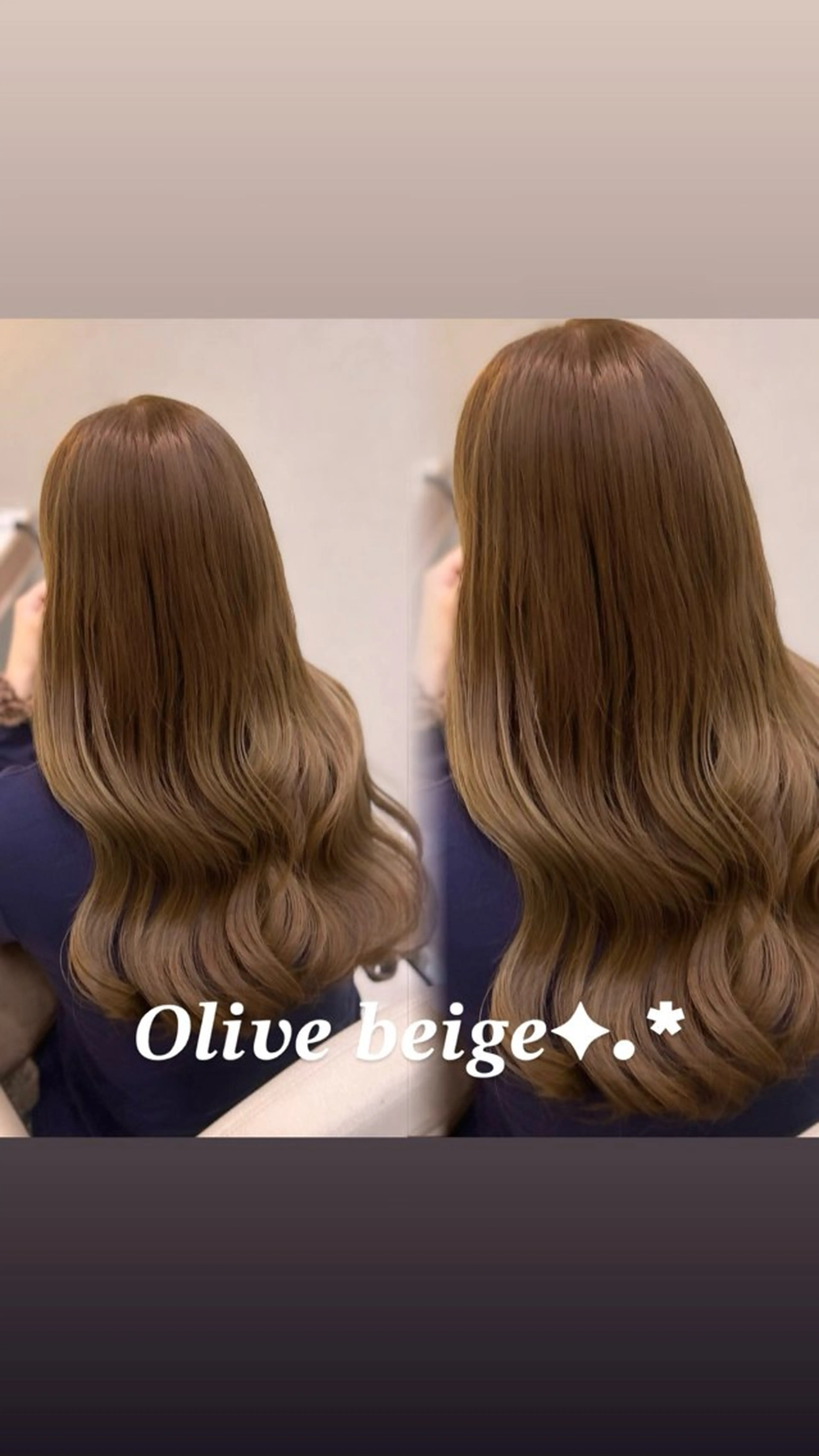 カラー ヘアカラー Wカラー┆ブラウン ┆うる艶┆ゆうはのヘアスタイル