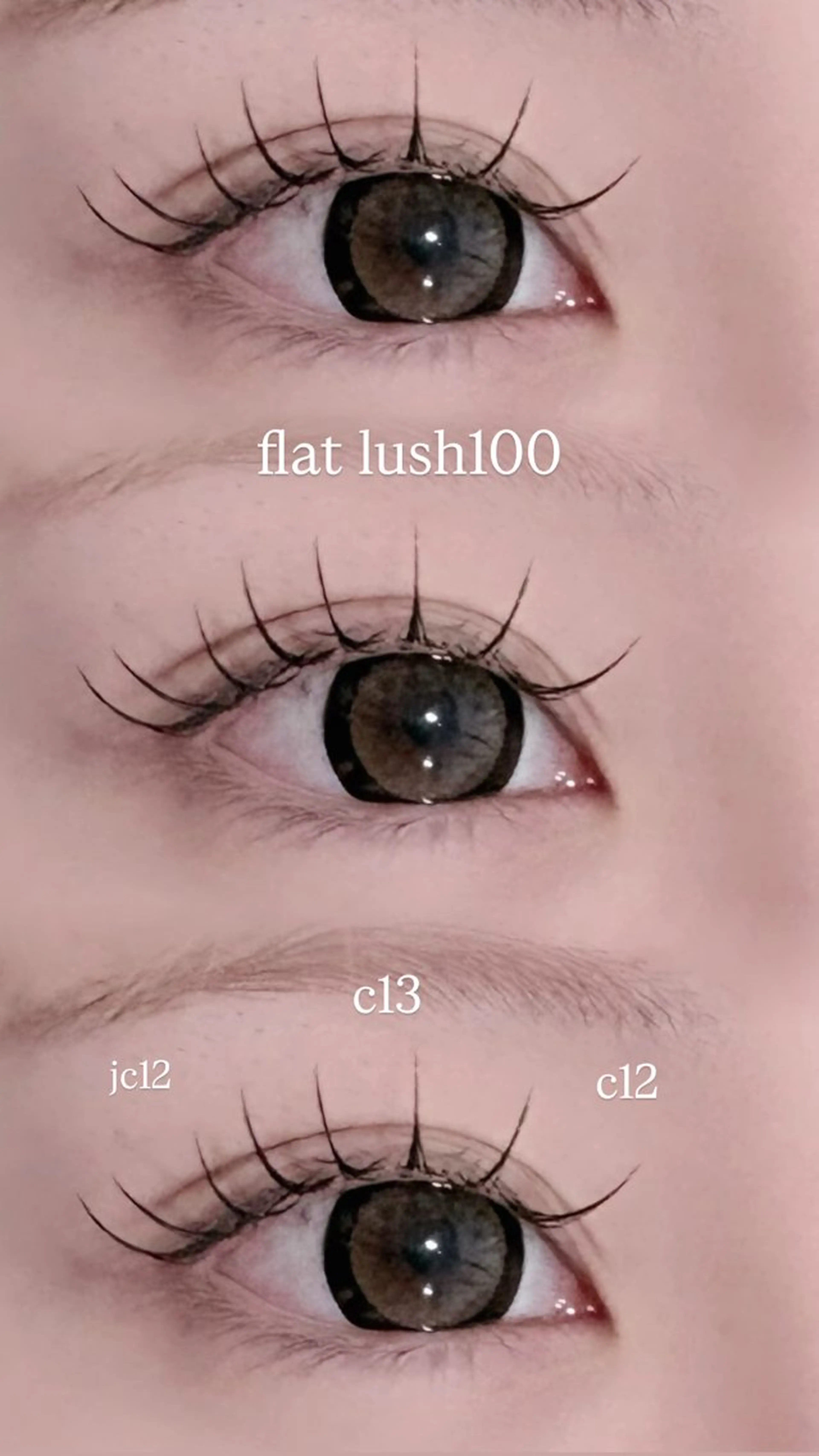 マツエク・マツパ フラットラッシュ 🌷EYESTYLE nanase🌷のマツエク・マツパデザイン