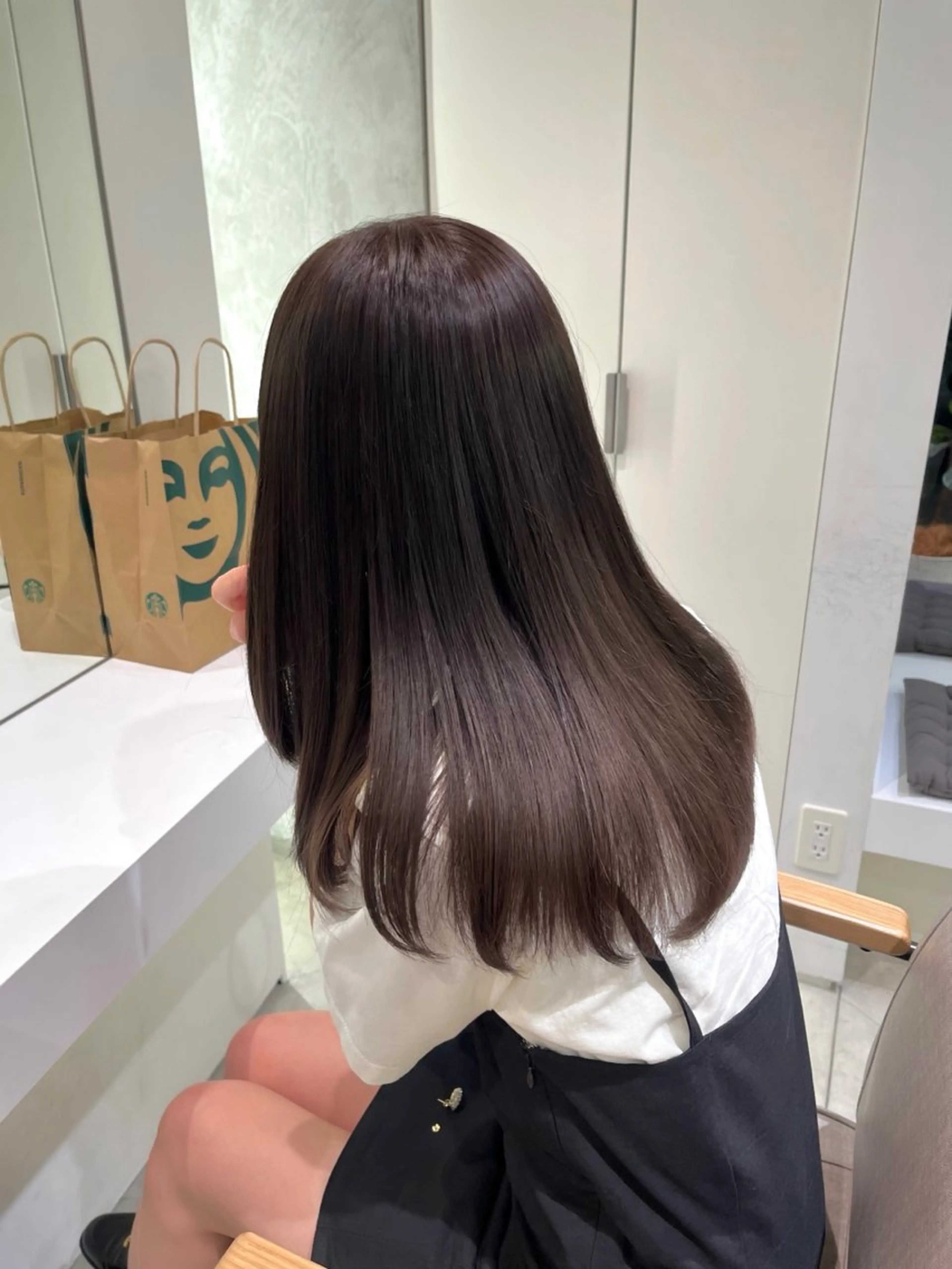 ✨パサつき・広がり気になる方必見✨思わず触りたくなるうる艶髪に♡まとまり・艶感欲しい方ぜひお任せください🫧の写真