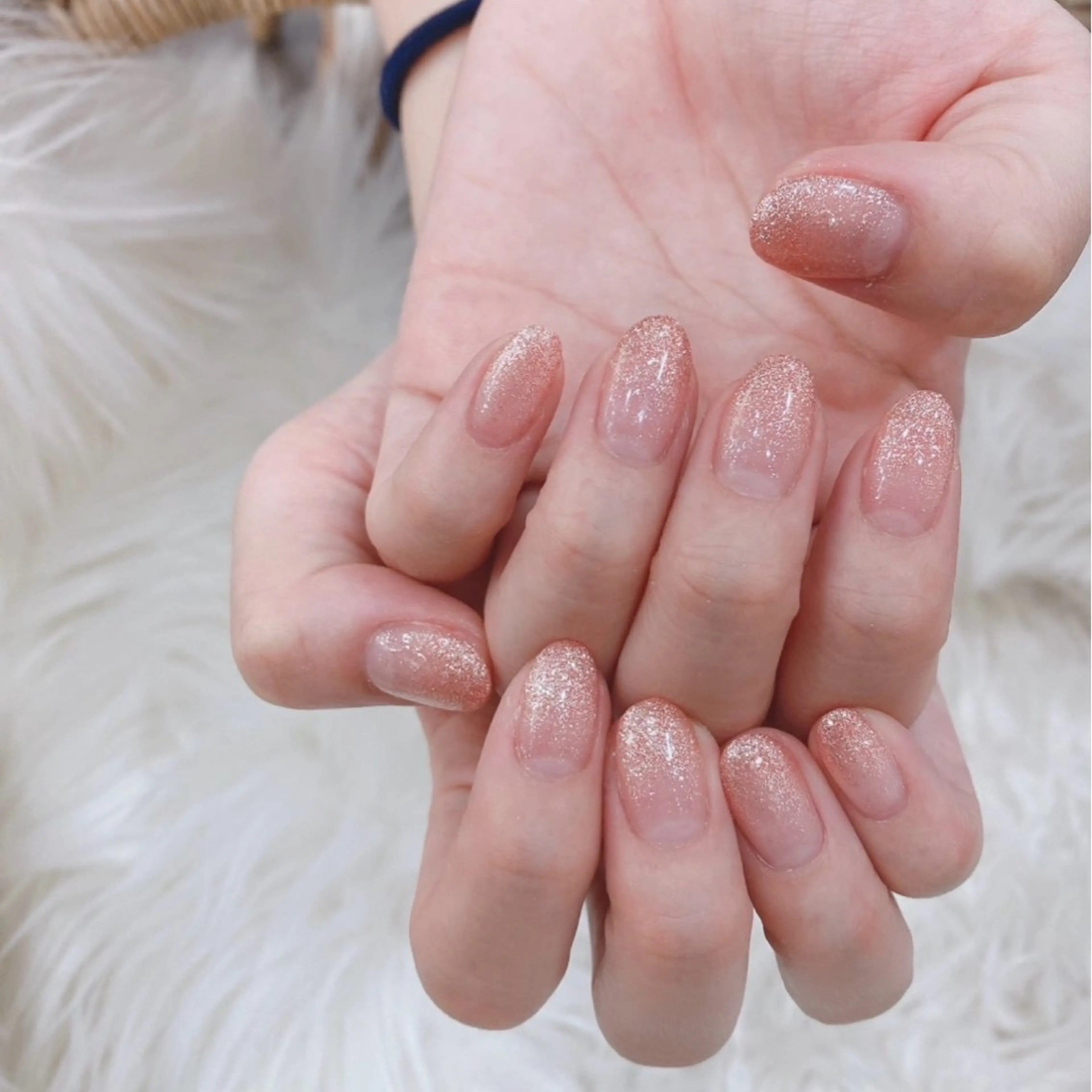 ネイル グラデーション ラメ(グリッター) ラメグラデーション #arl豊田店 伊藤優花のネイルデザイン