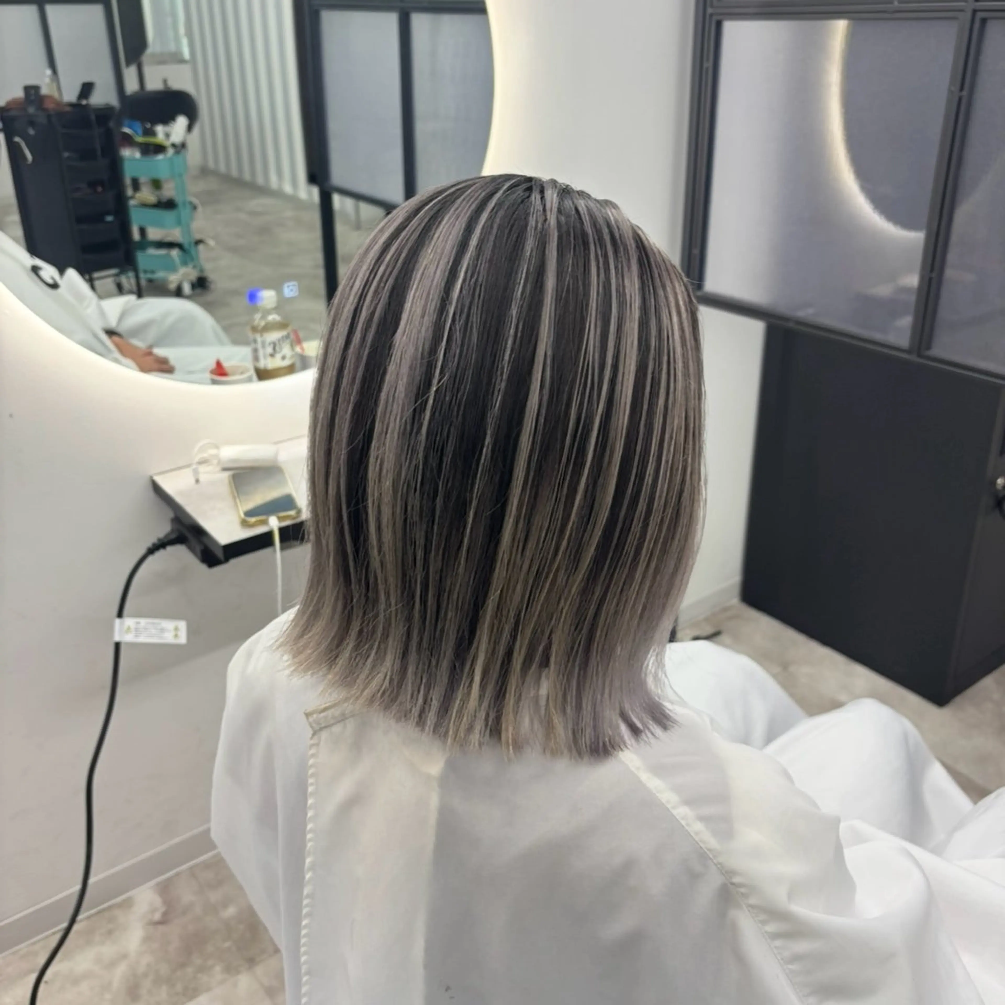ミディアム カラー ヘアカラー Ren. 🦋デザインカラーのヘアスタイル