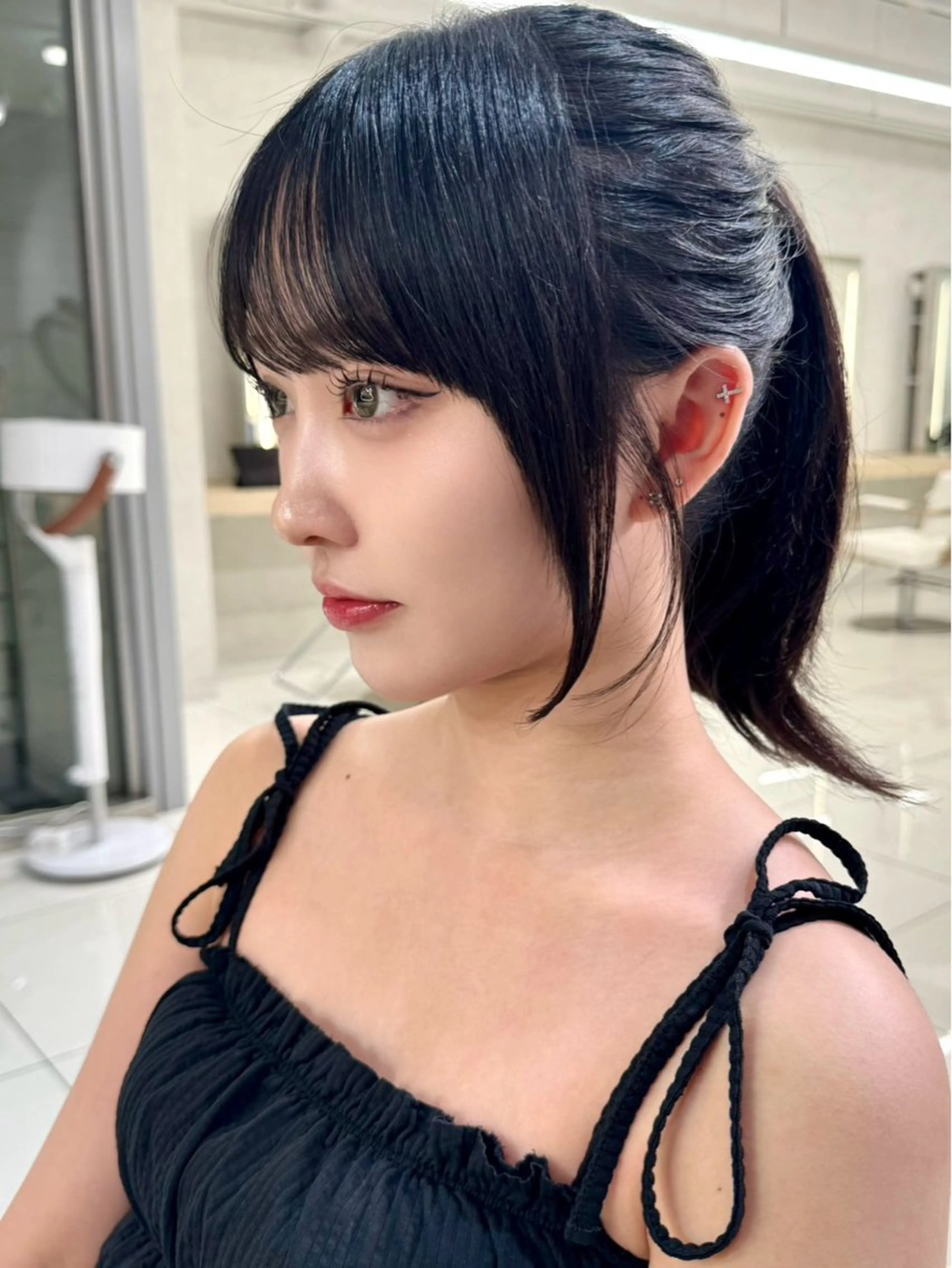 ロング カラー カット ヘアカラー レイヤー/顔まわり/ 増子 美沙希🍀🫧のヘアスタイル