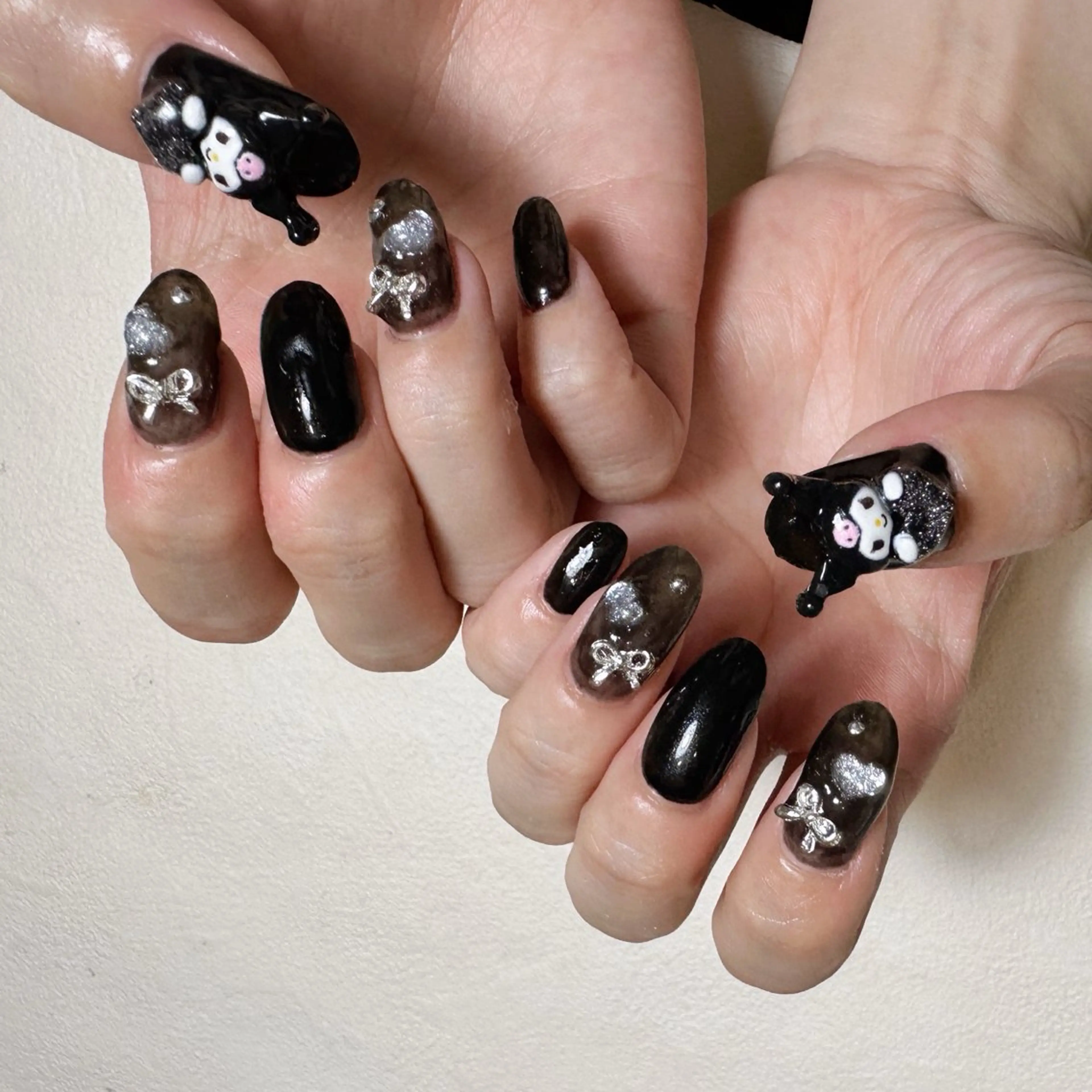 ネイル ハート キラキラネイル ハンドネイル private. nailsalonのネイルデザイン