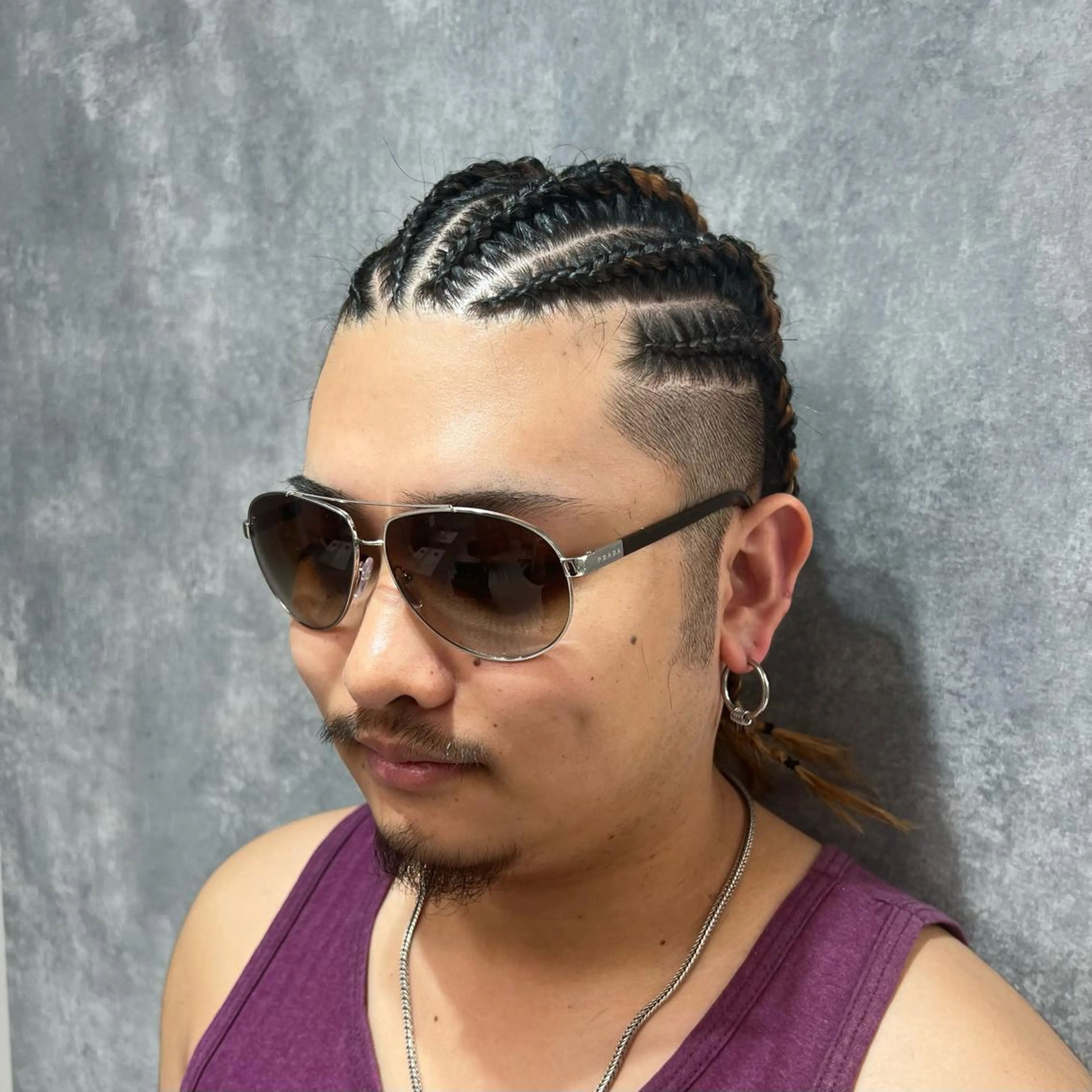 ヘアアレンジ メンズ 👑垢抜け韓国ヘア ハッシュカット唯澄のヘアスタイル