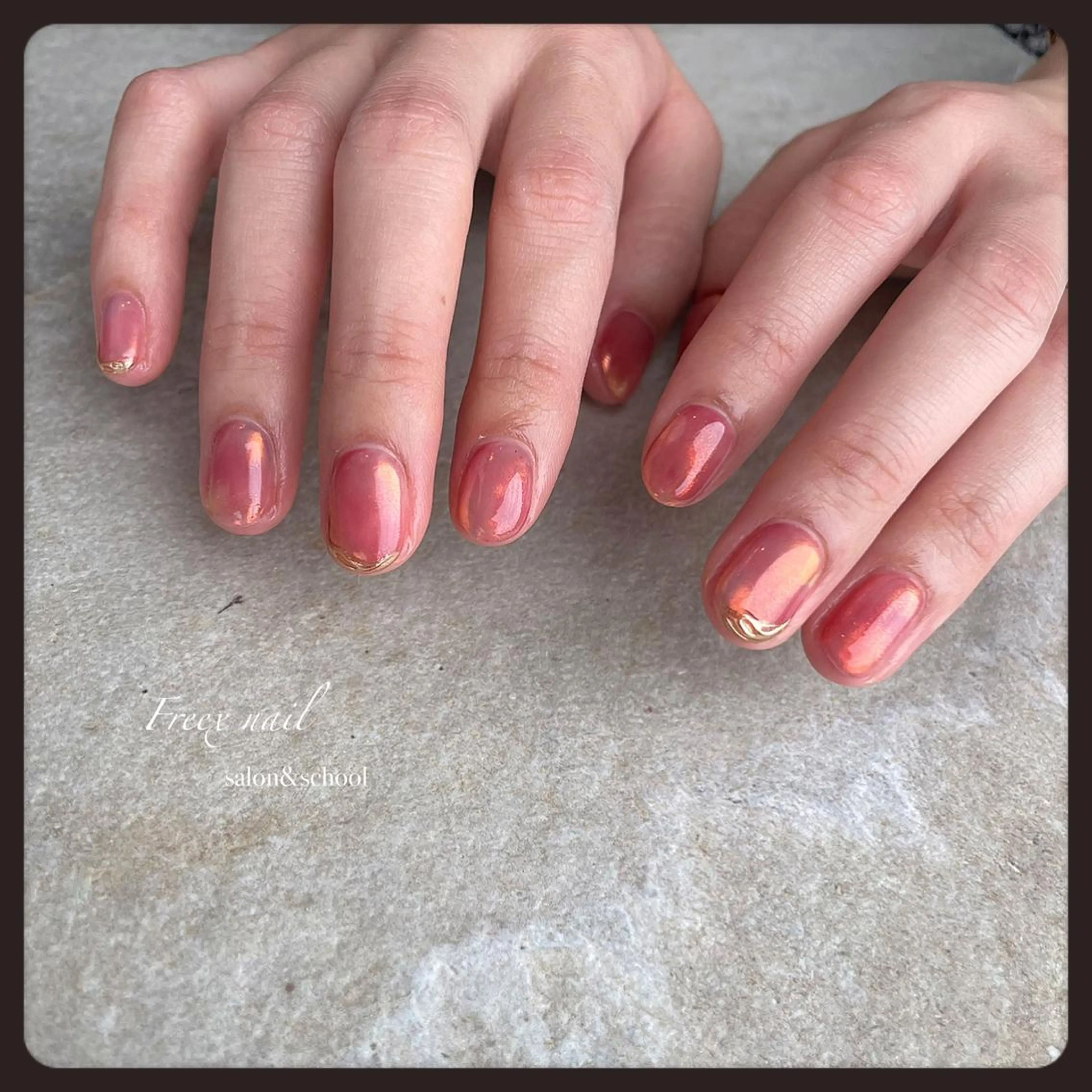 ネイル ニュアンスネイル ハンドネイル ハンドケア freex nail /ニュアンス/個性派のネイルデザイン