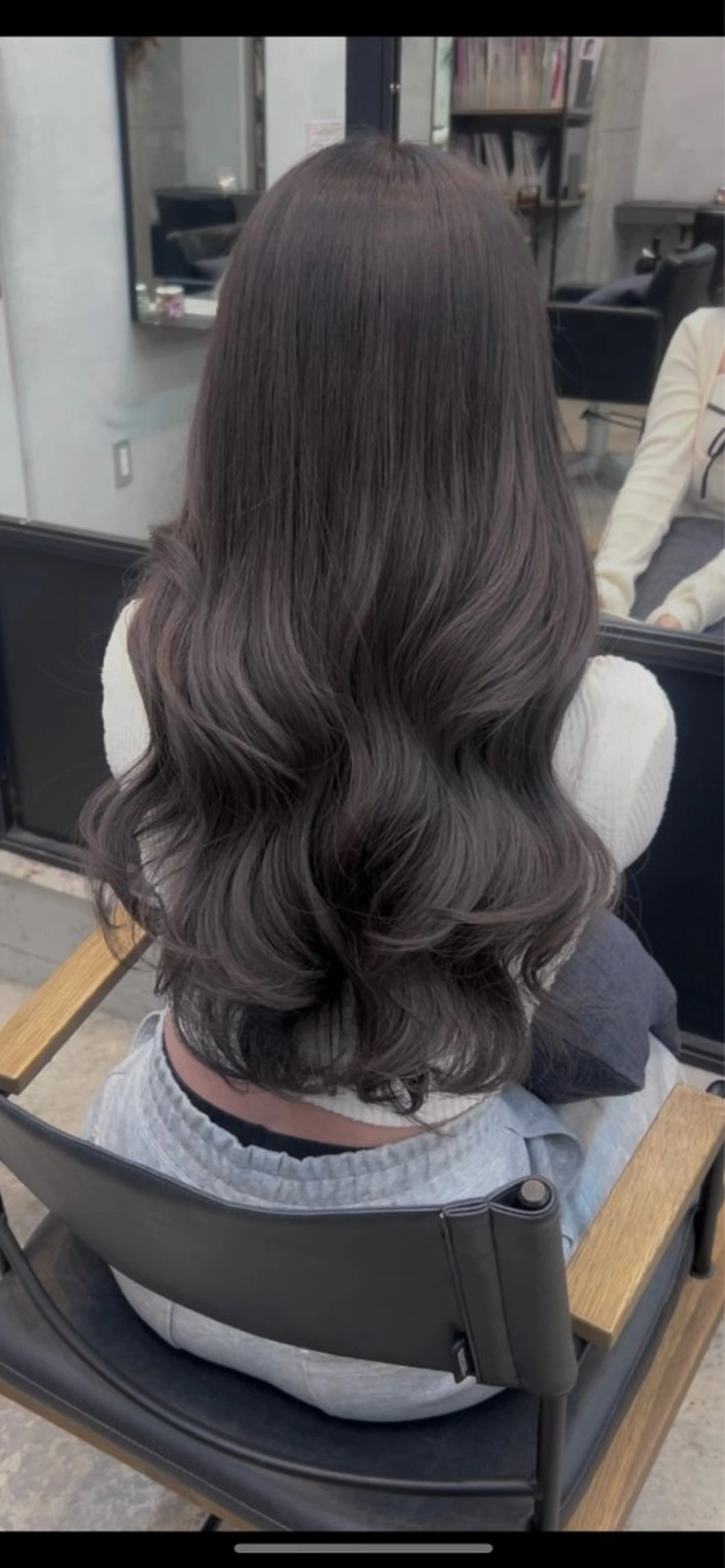 ロング カラー 透けベージュ♡ のぐちまおのヘアスタイル