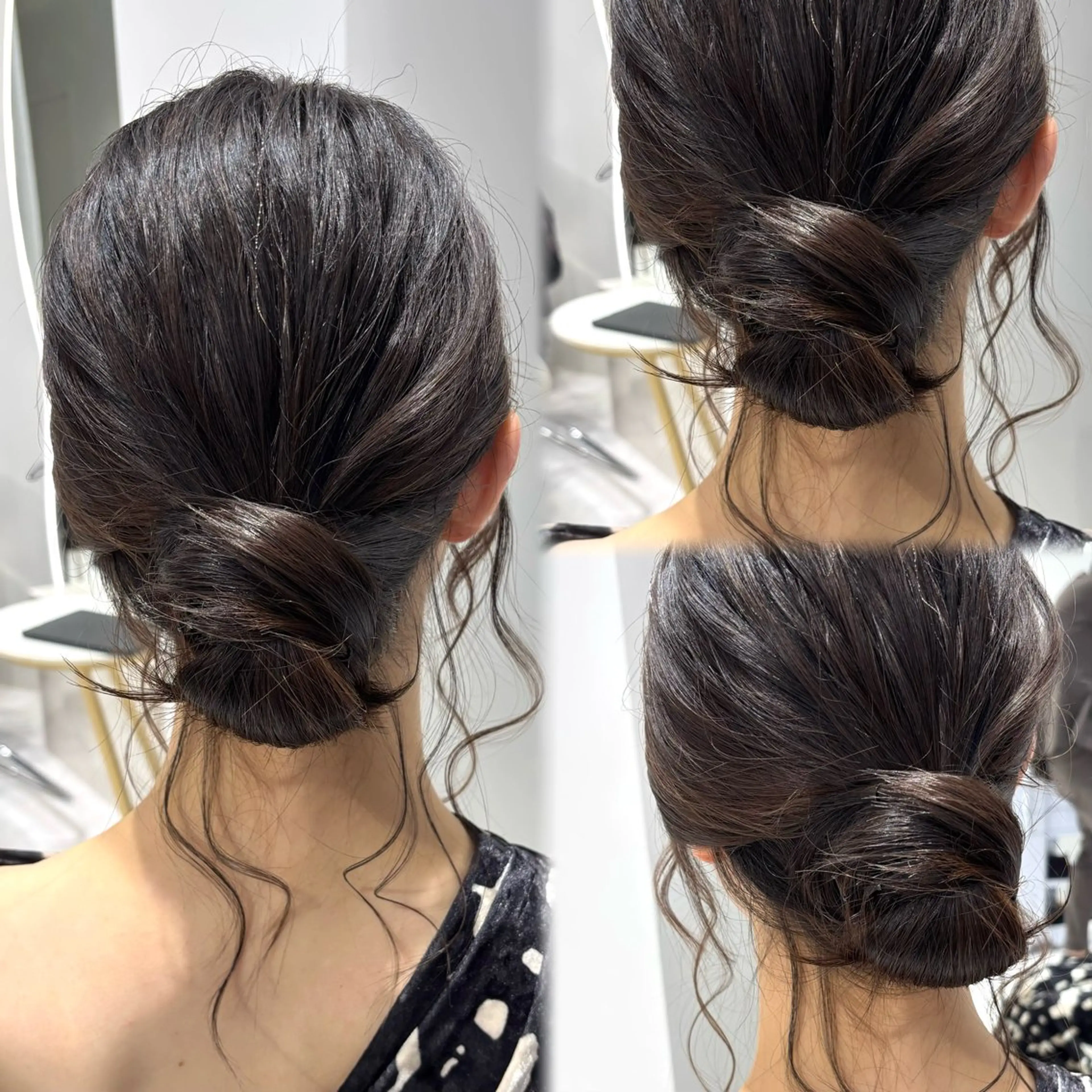 ヘアアレンジ ヘアセット 後藤 瑠菜のヘアスタイル