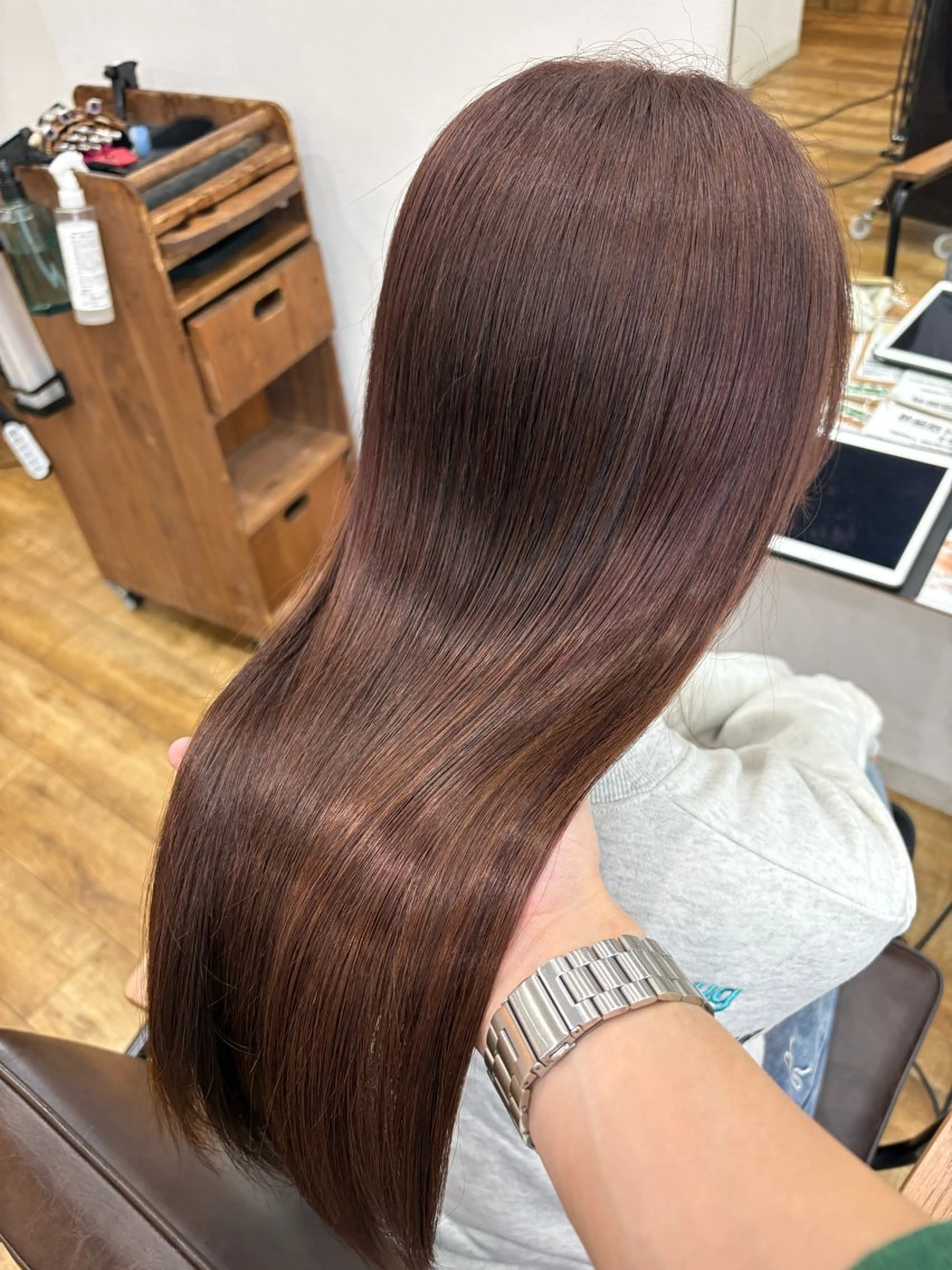 セミロング 北林 秀悟のヘアスタイル