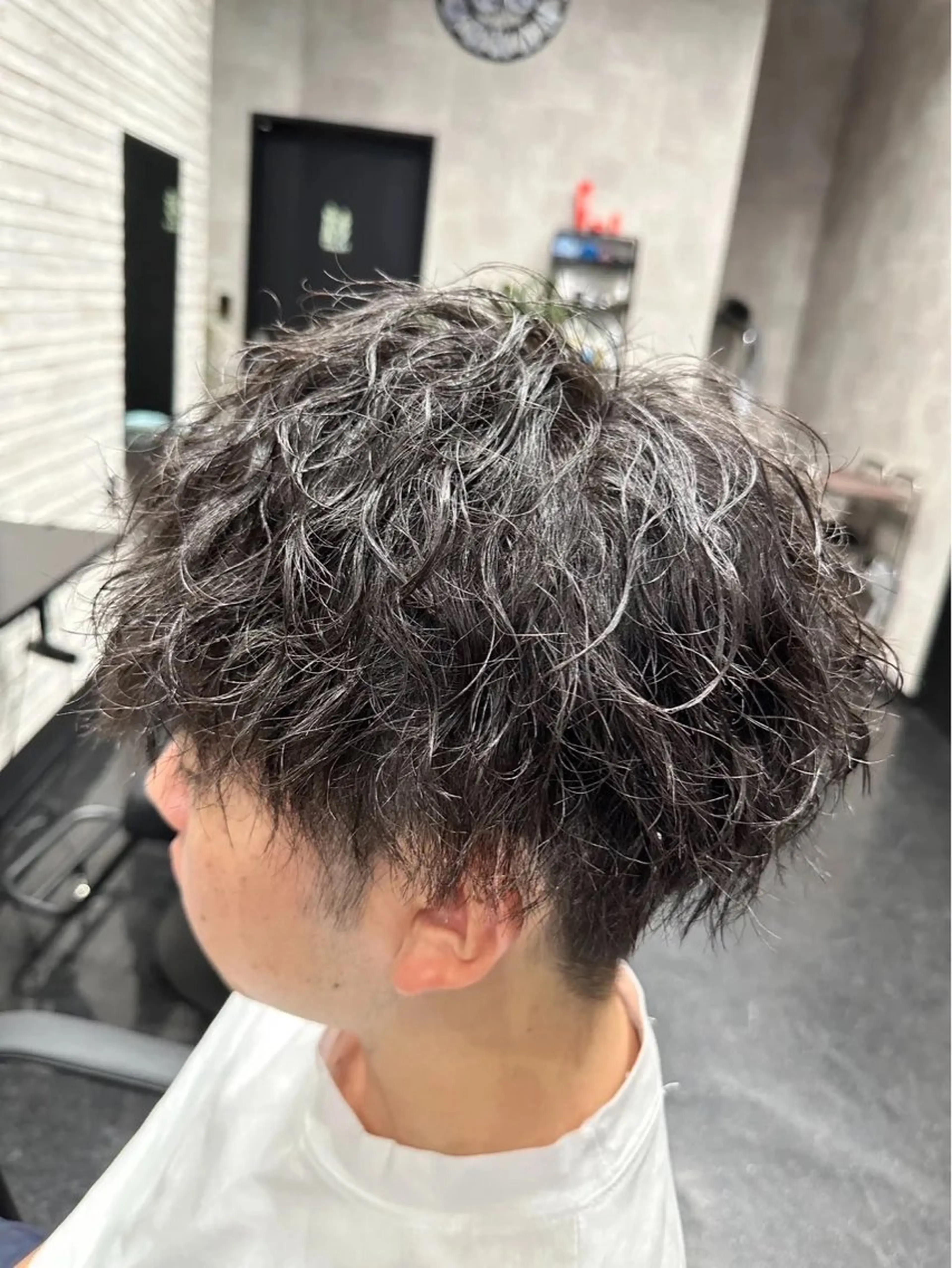 パーマ メンズ メンズパーマ職人馬場 和哉のヘアスタイル