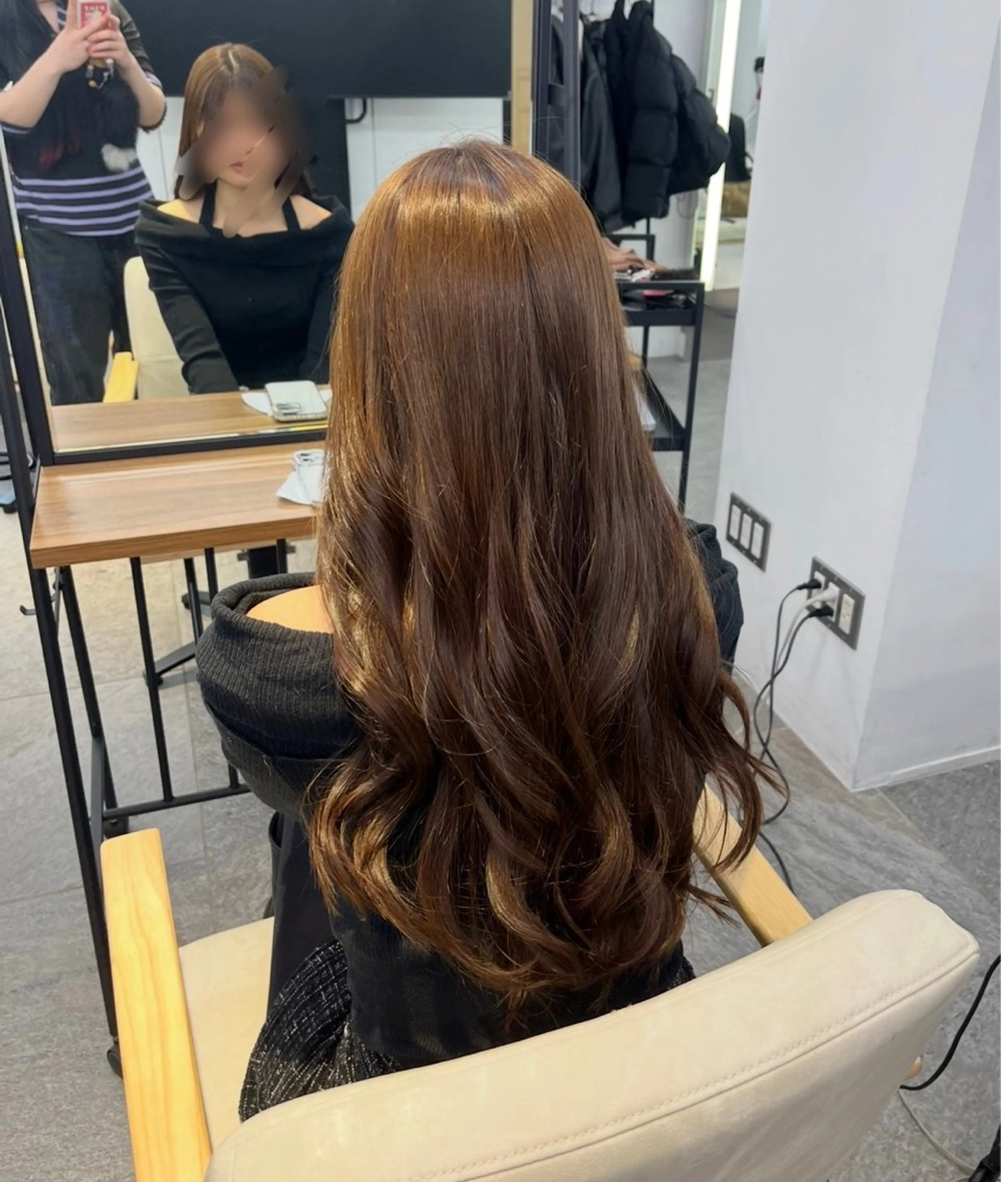 ロング カラー mit bytree MISAKI🎀のヘアスタイル