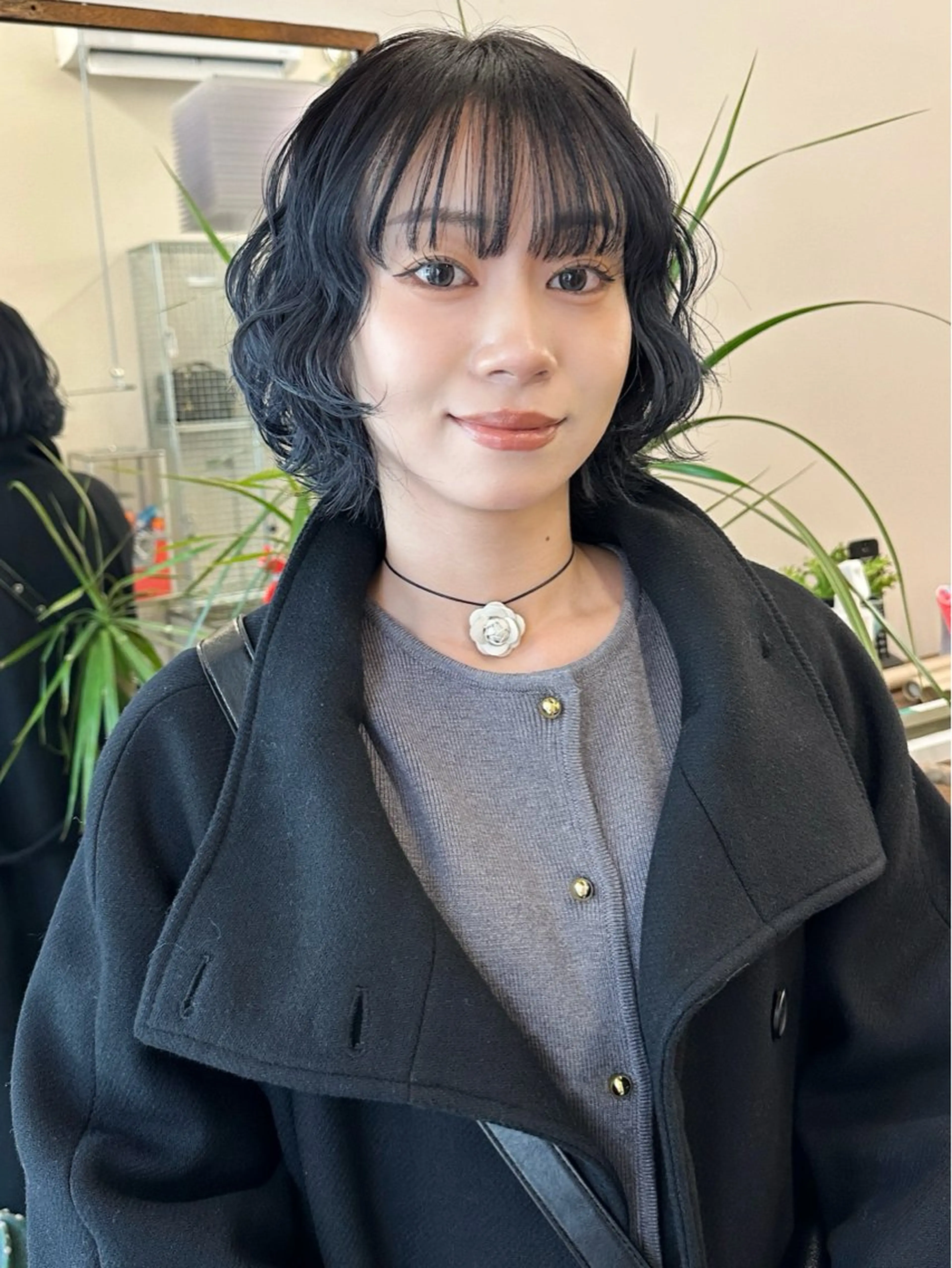 ミディアム カラー カット ヘアカラー トリートメント 🐏nao /レイヤーカット🐏のヘアスタイル