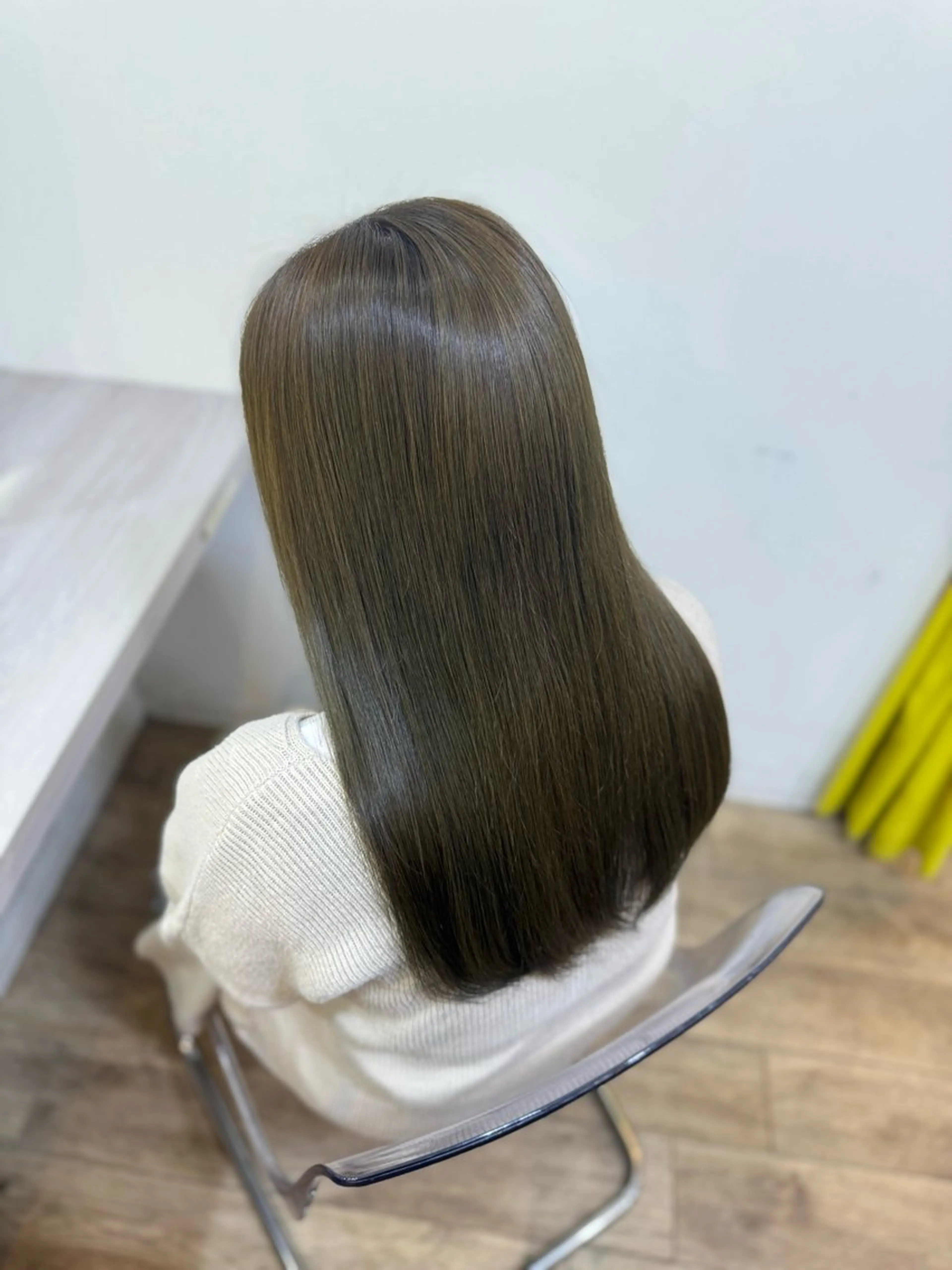 ロング 縮毛矯正 トリートメント 北新地/縮毛矯正 /あやなのヘアスタイル