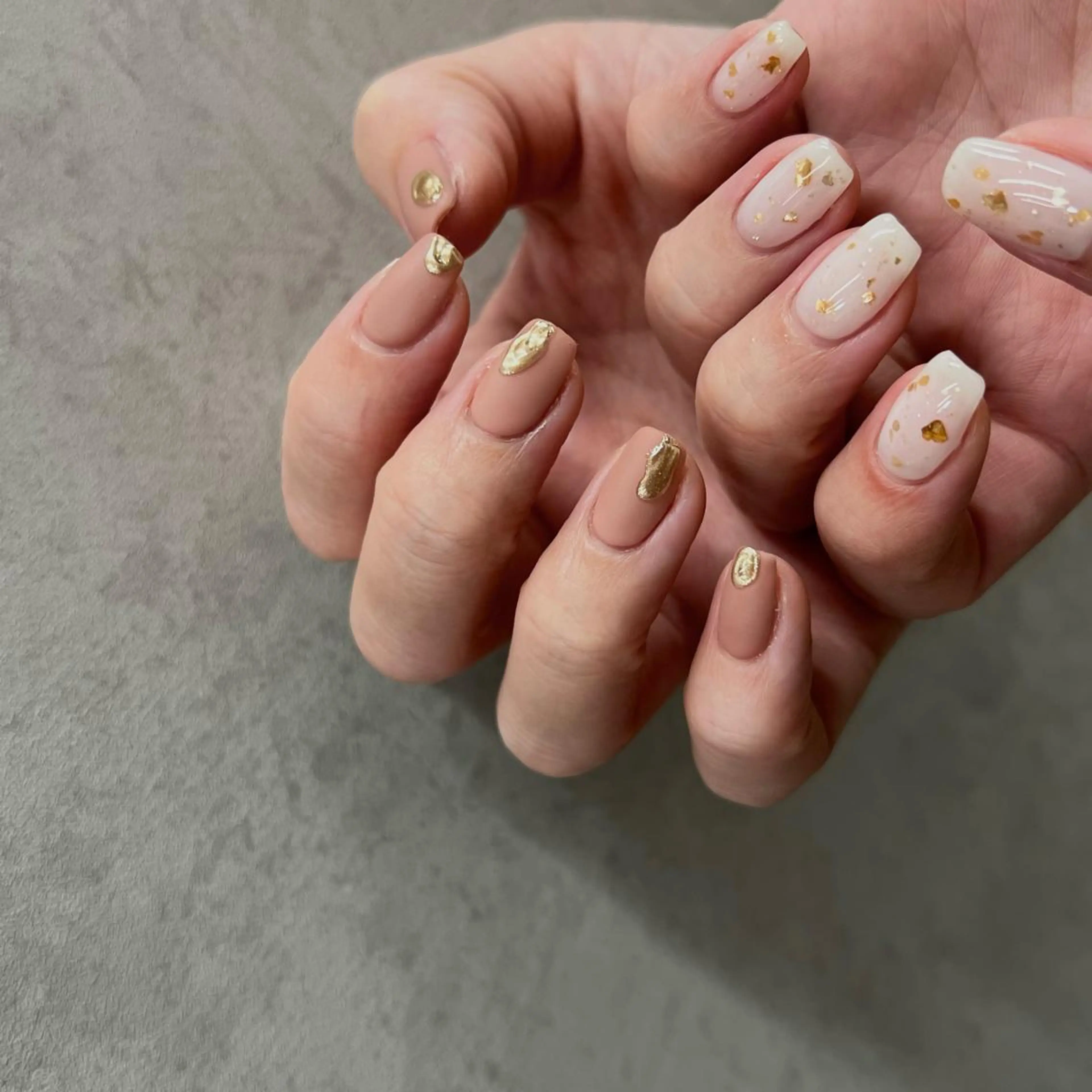ネイル ハンドネイル nuás nailのネイルデザイン