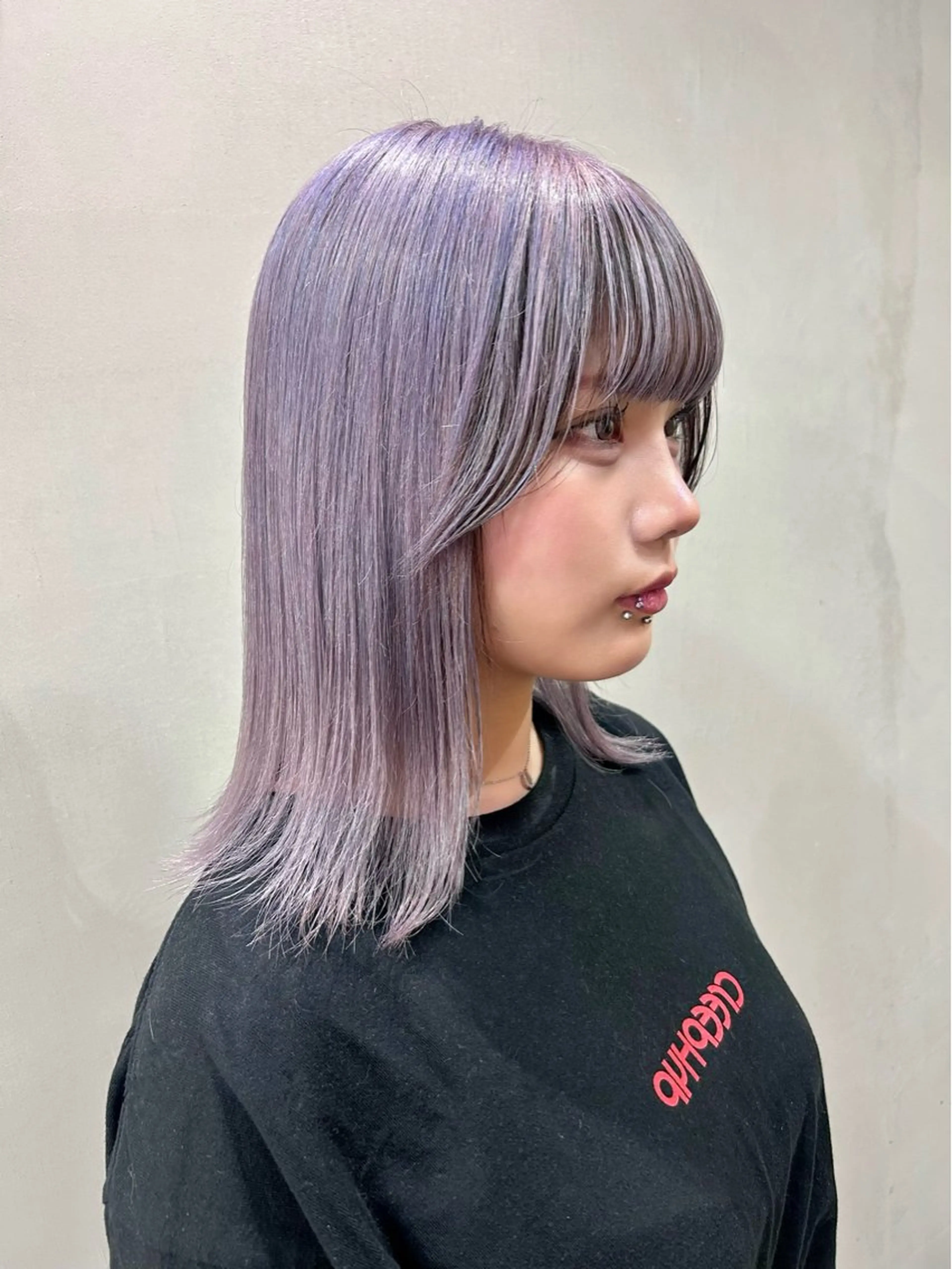 ミディアム ヘアカラー トリートメント ハイトーン/ブリーチ 🧁soraのヘアスタイル