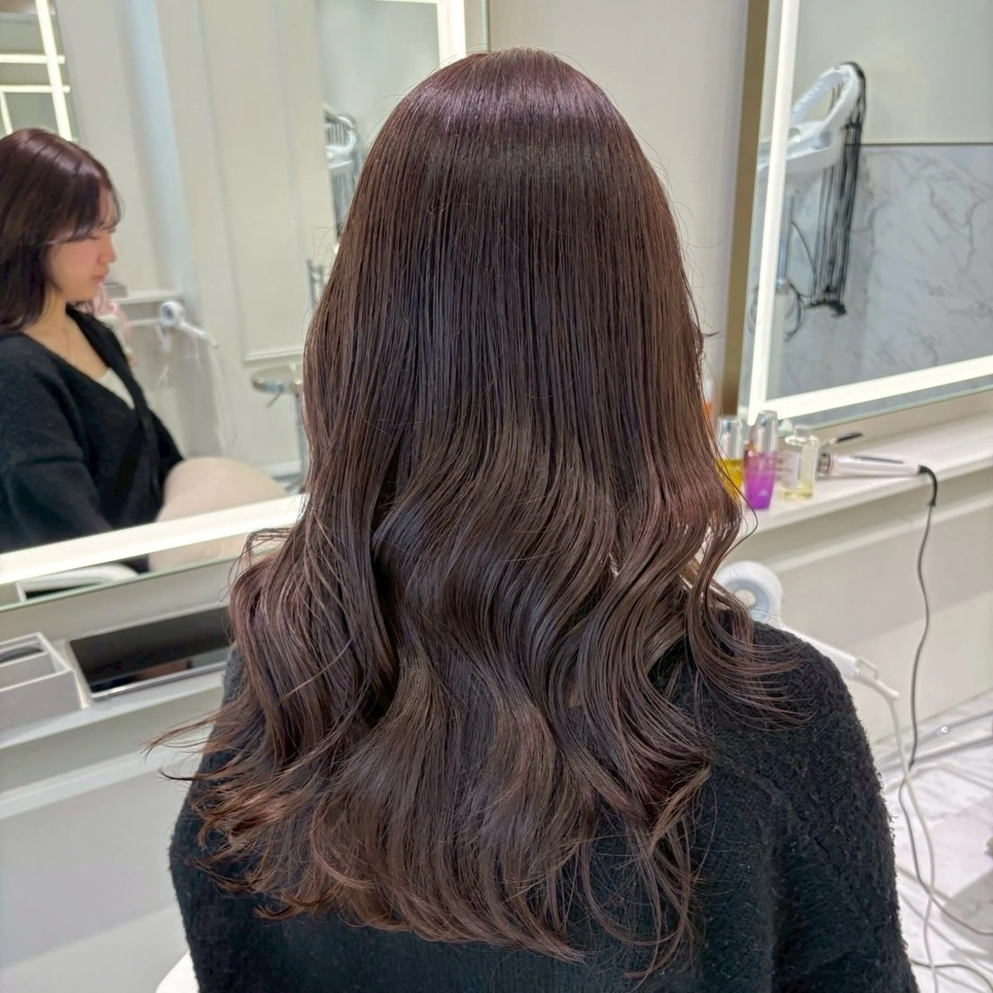 ロング カット ヘアカラー トリートメント ParveMix /石田 佳澄🩶のヘアスタイル