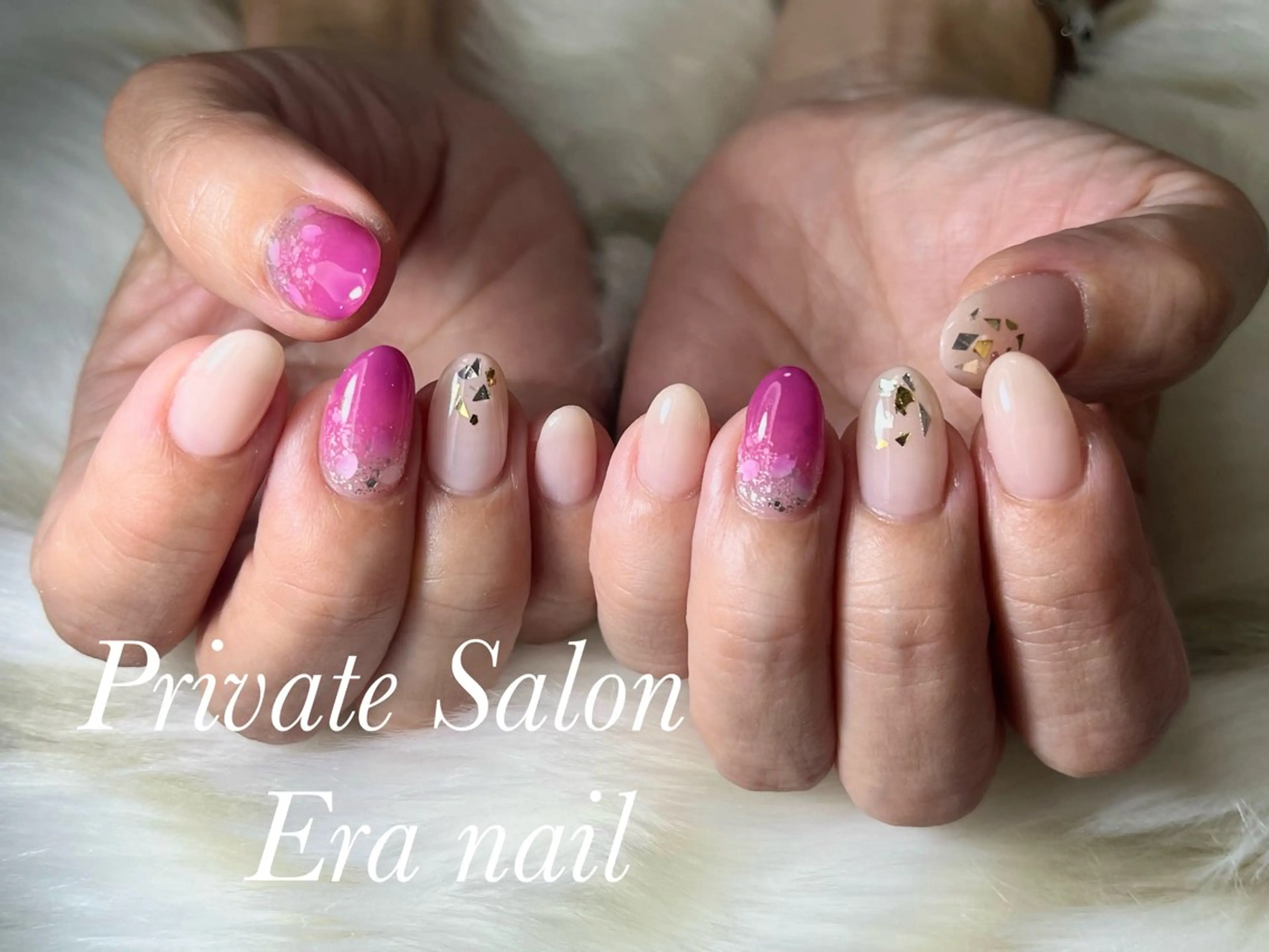 ネイル 桜ネイル Era nailのネイルデザイン