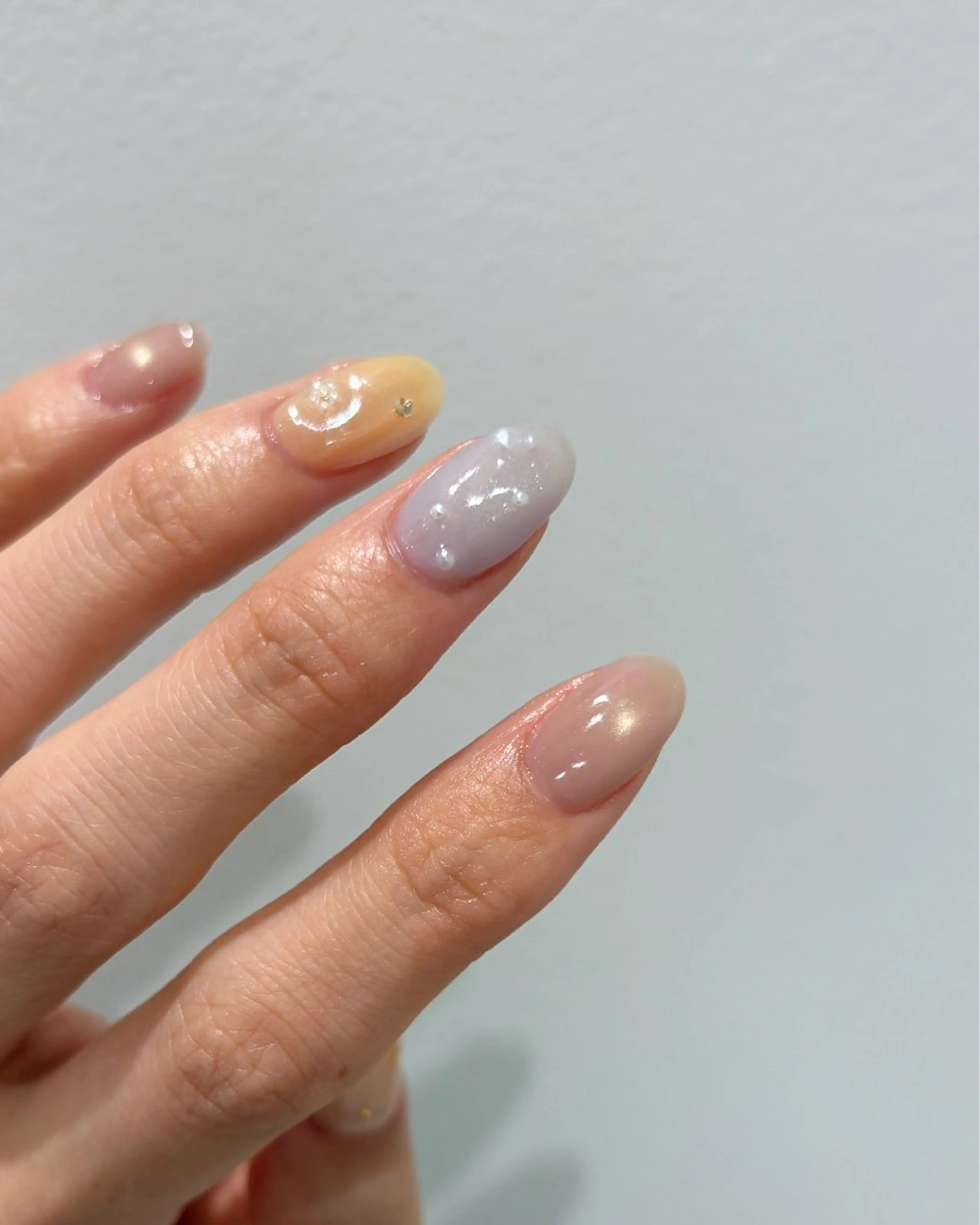 ネイル ハンドネイル 新宿ニュアンスネイル makotoのネイルデザイン