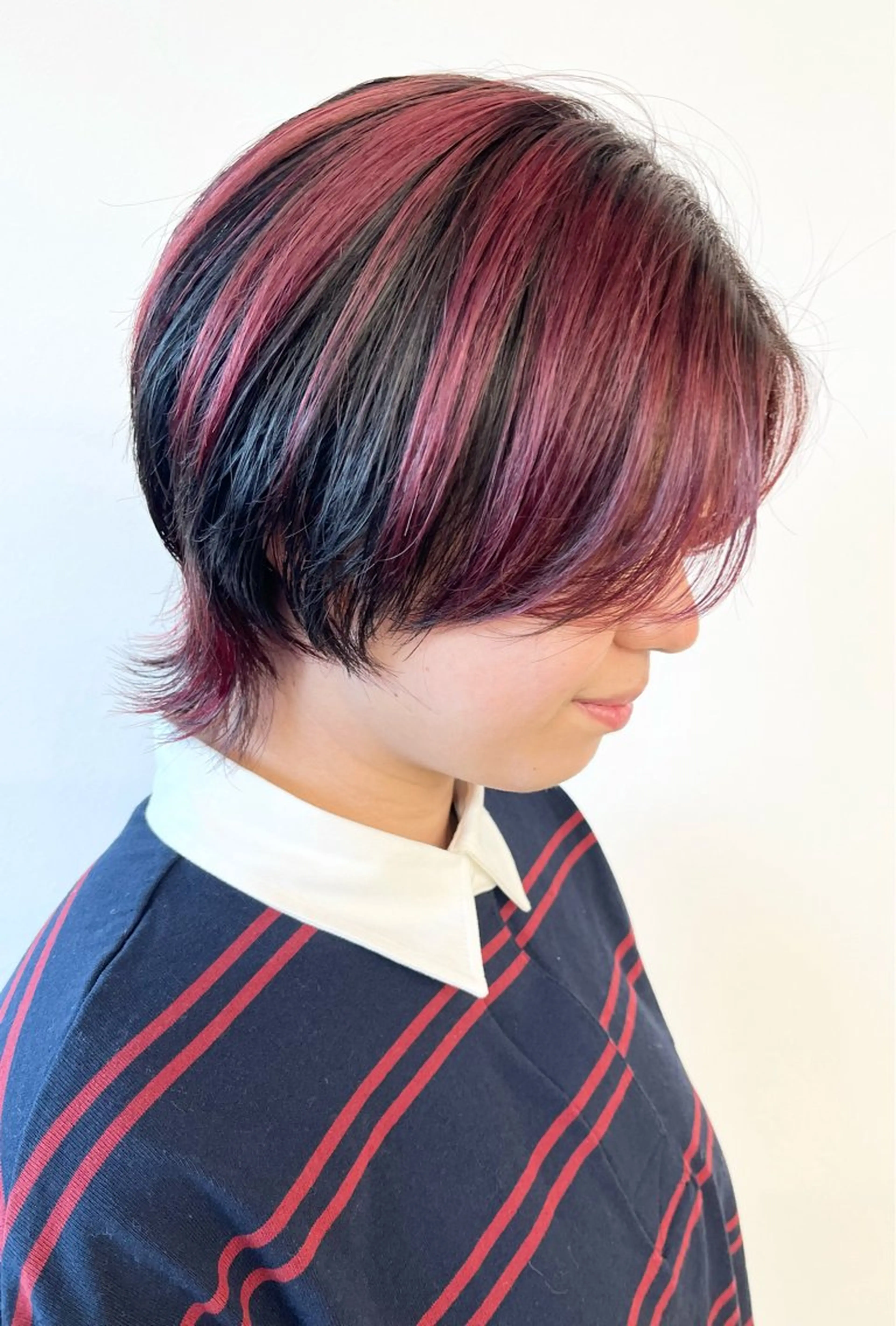 ショート ハンサムショート ショートヘア ウルフカット 會田 /レイヤーカットのヘアスタイル