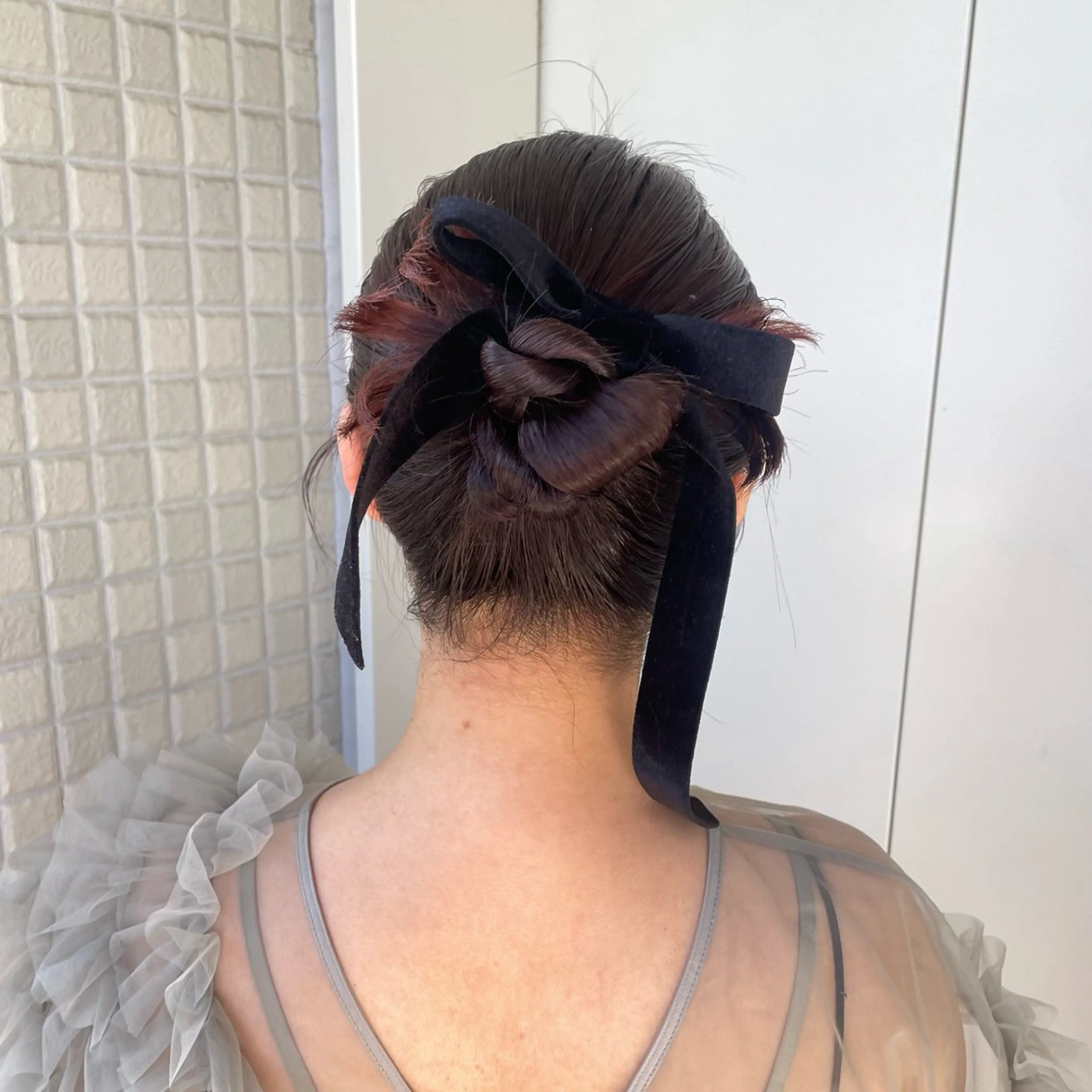 ヘアアレンジ 艶カラー🪡髪質改善 アレンジ🎀airiのヘアスタイル