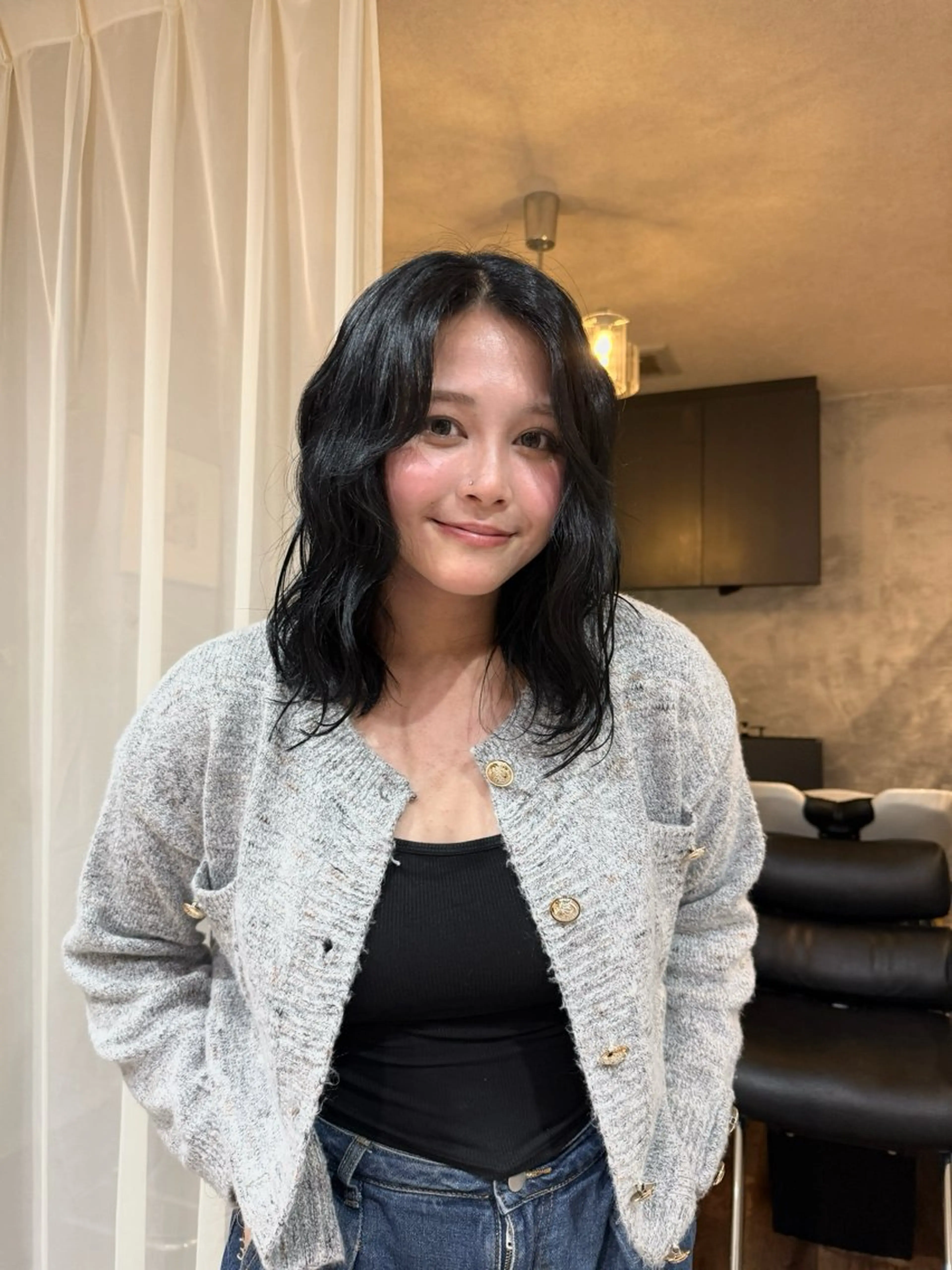 カット＋ワンカラー＋シェルミートリートメント🤍の写真