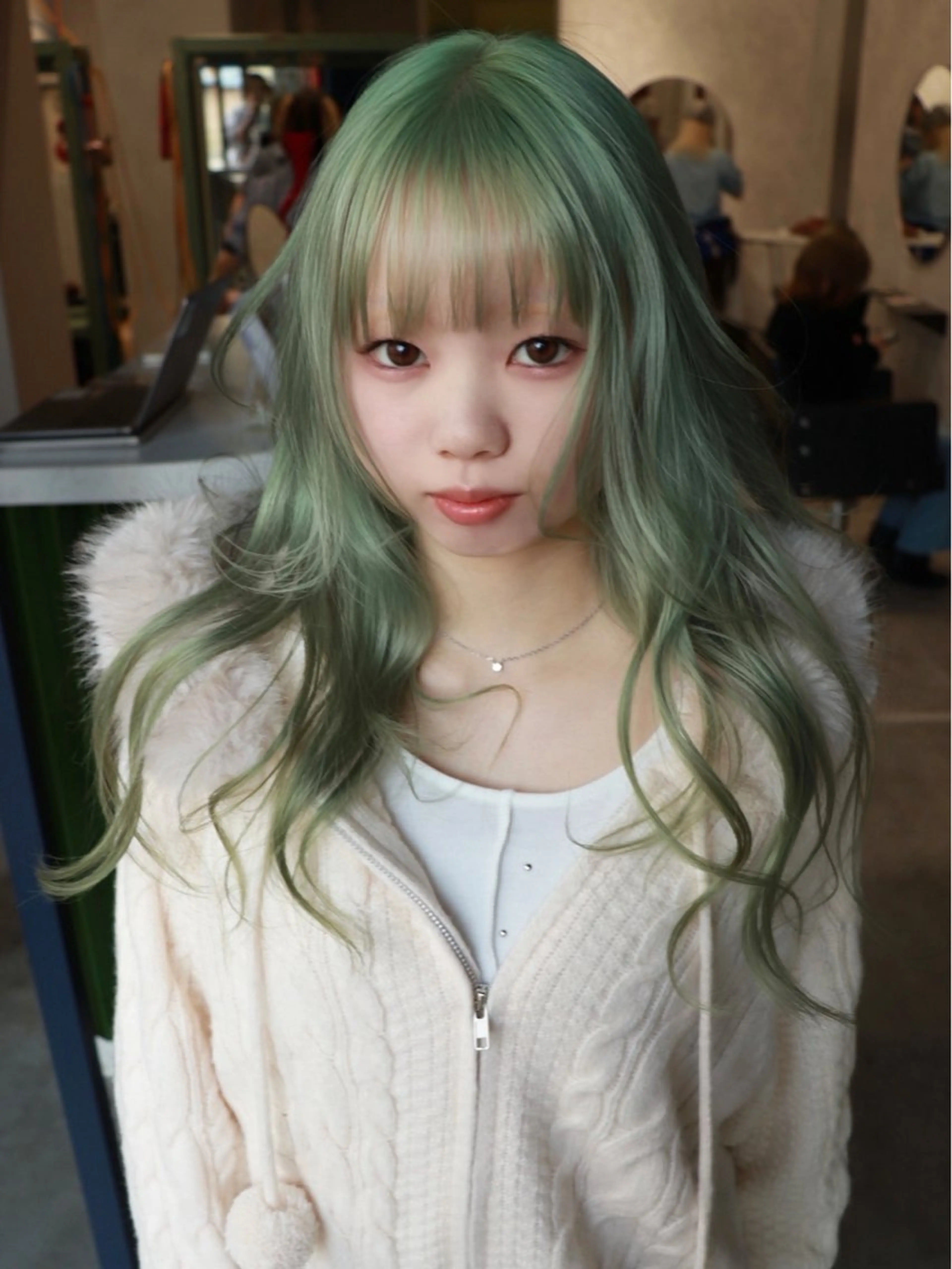 セミロング カラー ヘアカラー トリートメント 🧡色落ちまで2度綺 麗なカラー🧡ヨシキのヘアスタイル