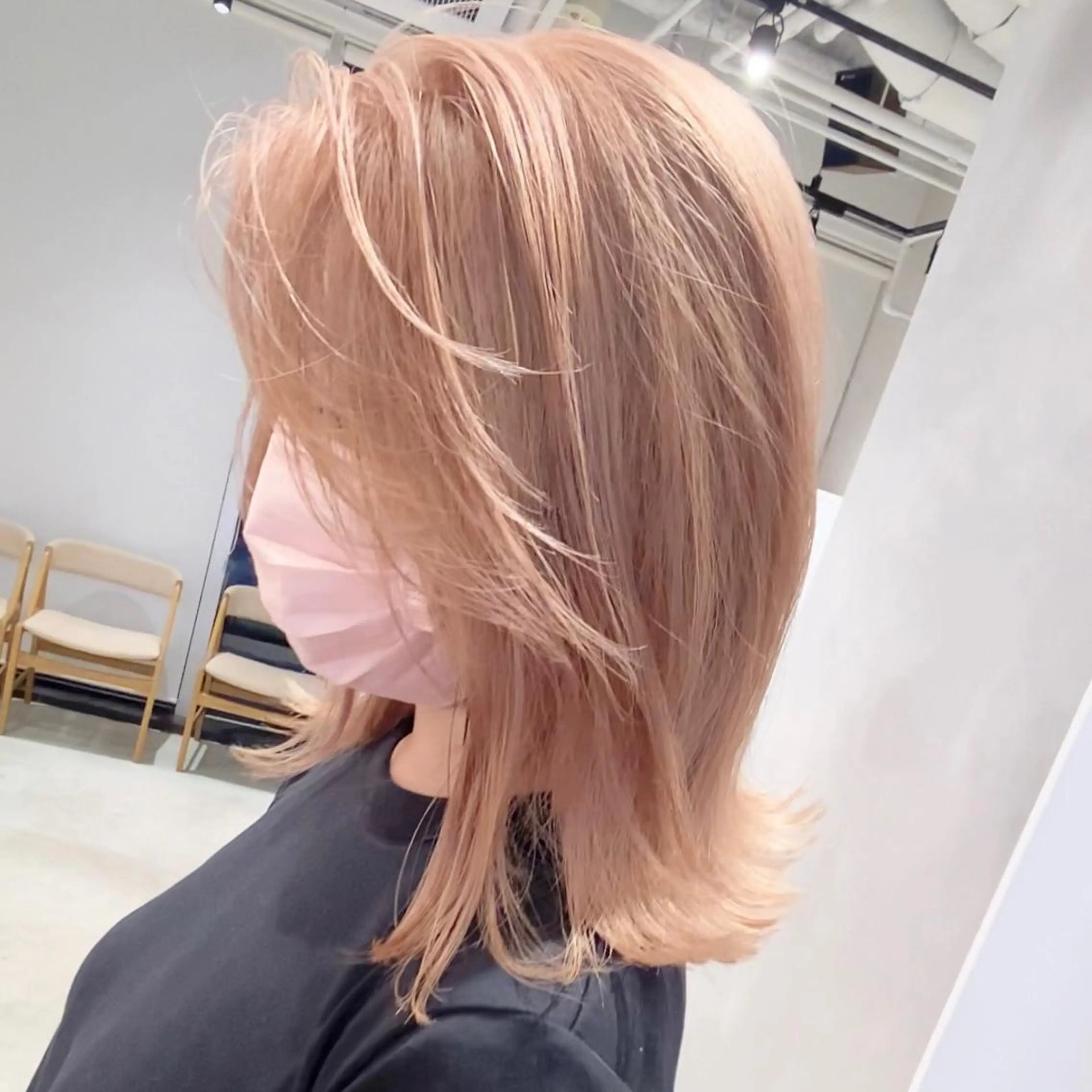 ミディアム カラー カット ヘアカラー トリートメント DX share salon渋谷所属・カラー系/カット特化 🟠オオタキマサシのヘアスタイル