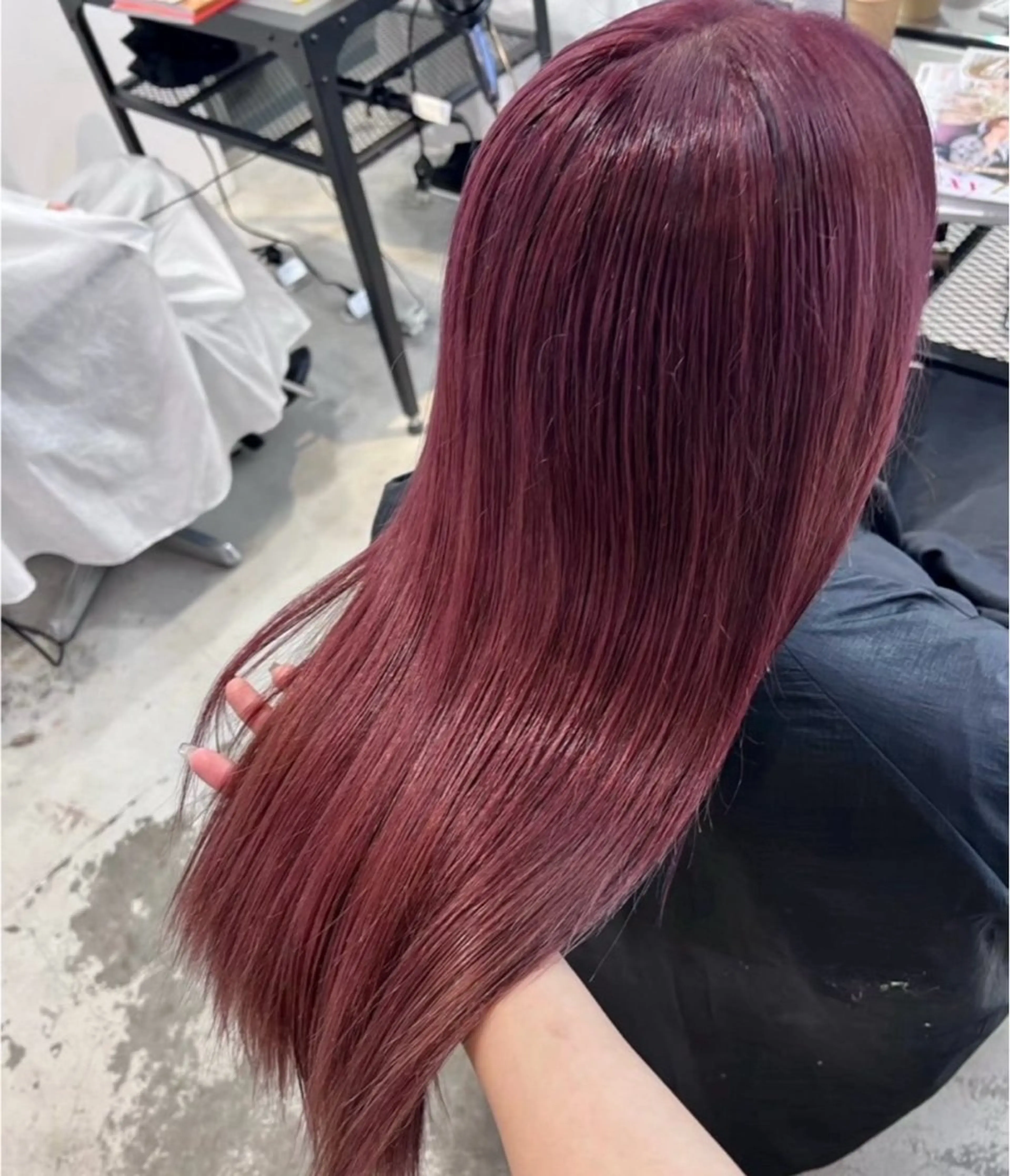 カラー ヘアカラー トリートメント ブリーチカラー×艶 🍨mihoのヘアスタイル