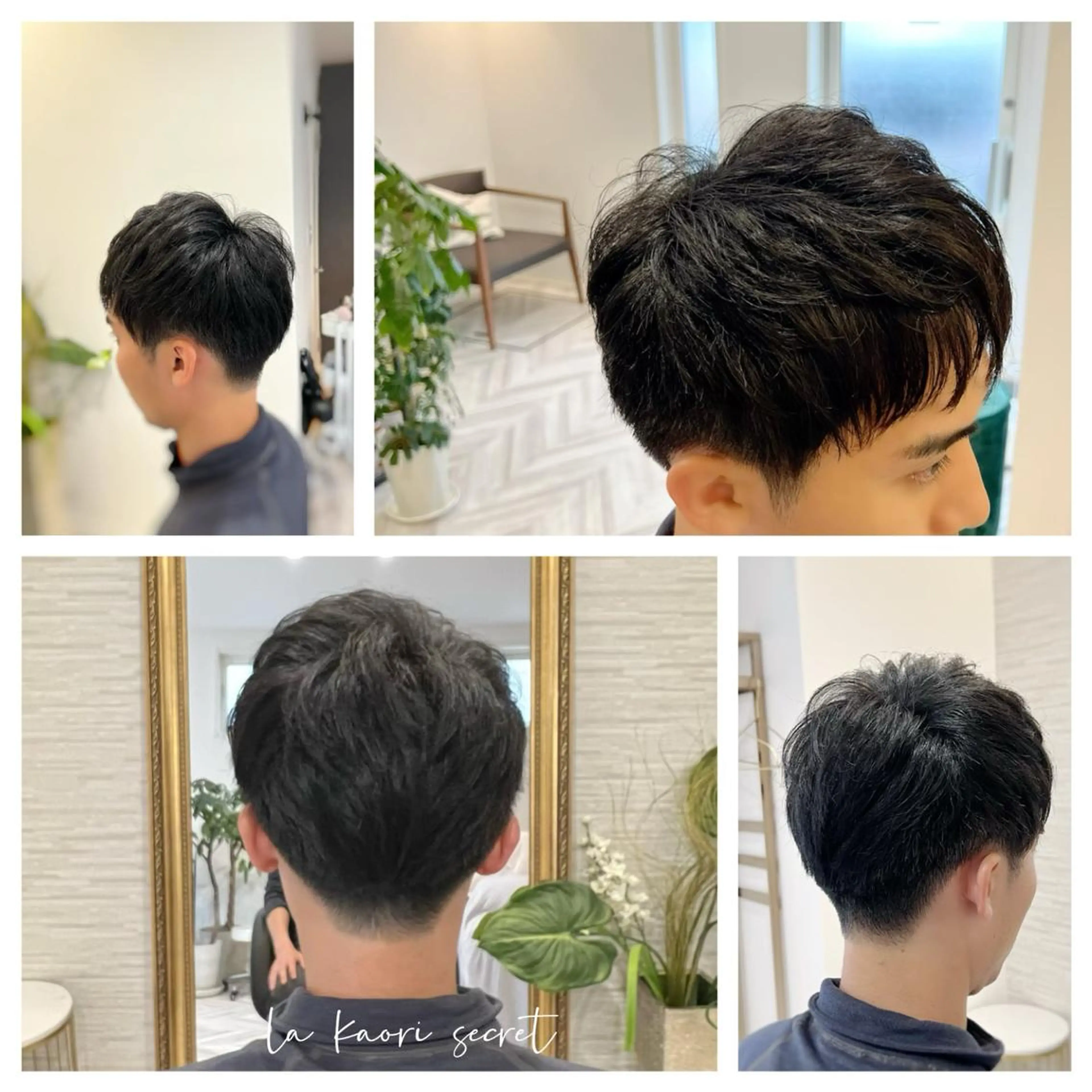 ショート メンズ アイブロウ ビジネス メンズアイブロウ くせ毛 ワックス脱毛 眉カット その他(アイブロウ) la kaori secretの眉毛・アイブロウイメージ