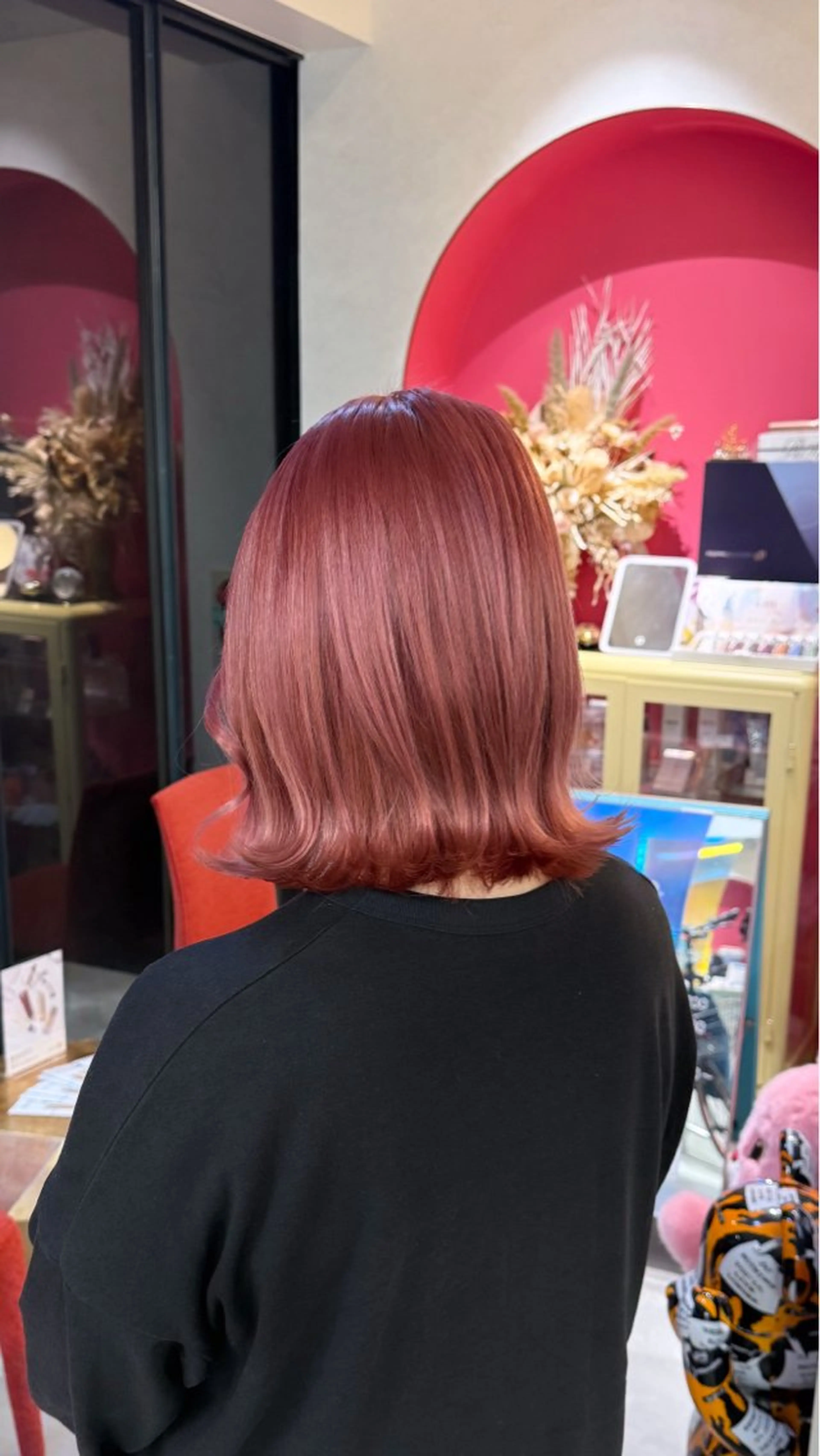 ミディアム カラー ヘアカラー Boxmico. / カカズ コトネのヘアスタイル