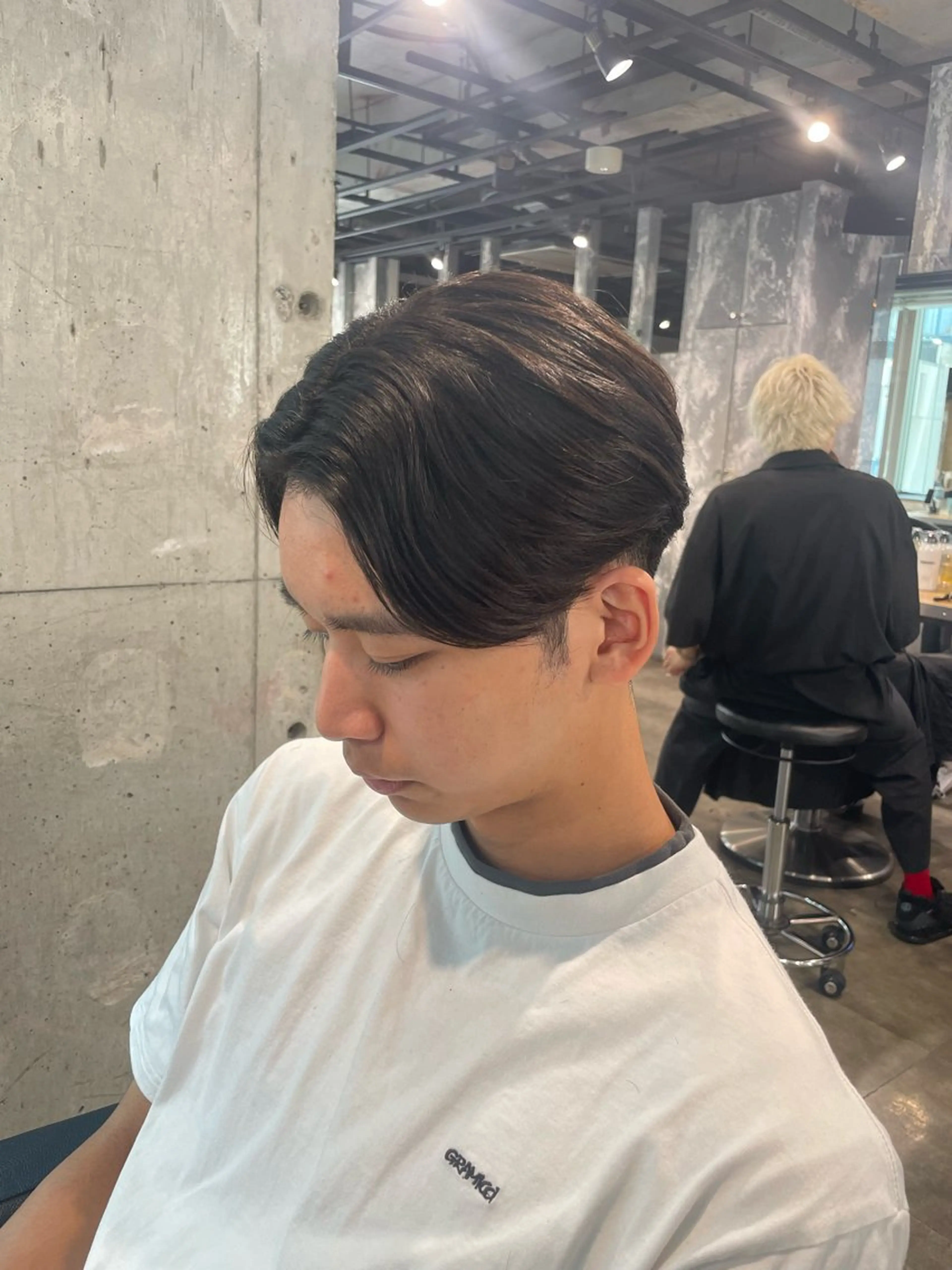 メンズ カット ヘアカラー 縮毛矯正 艶髪/透明感🪽 DISCO🪽のヘアスタイル