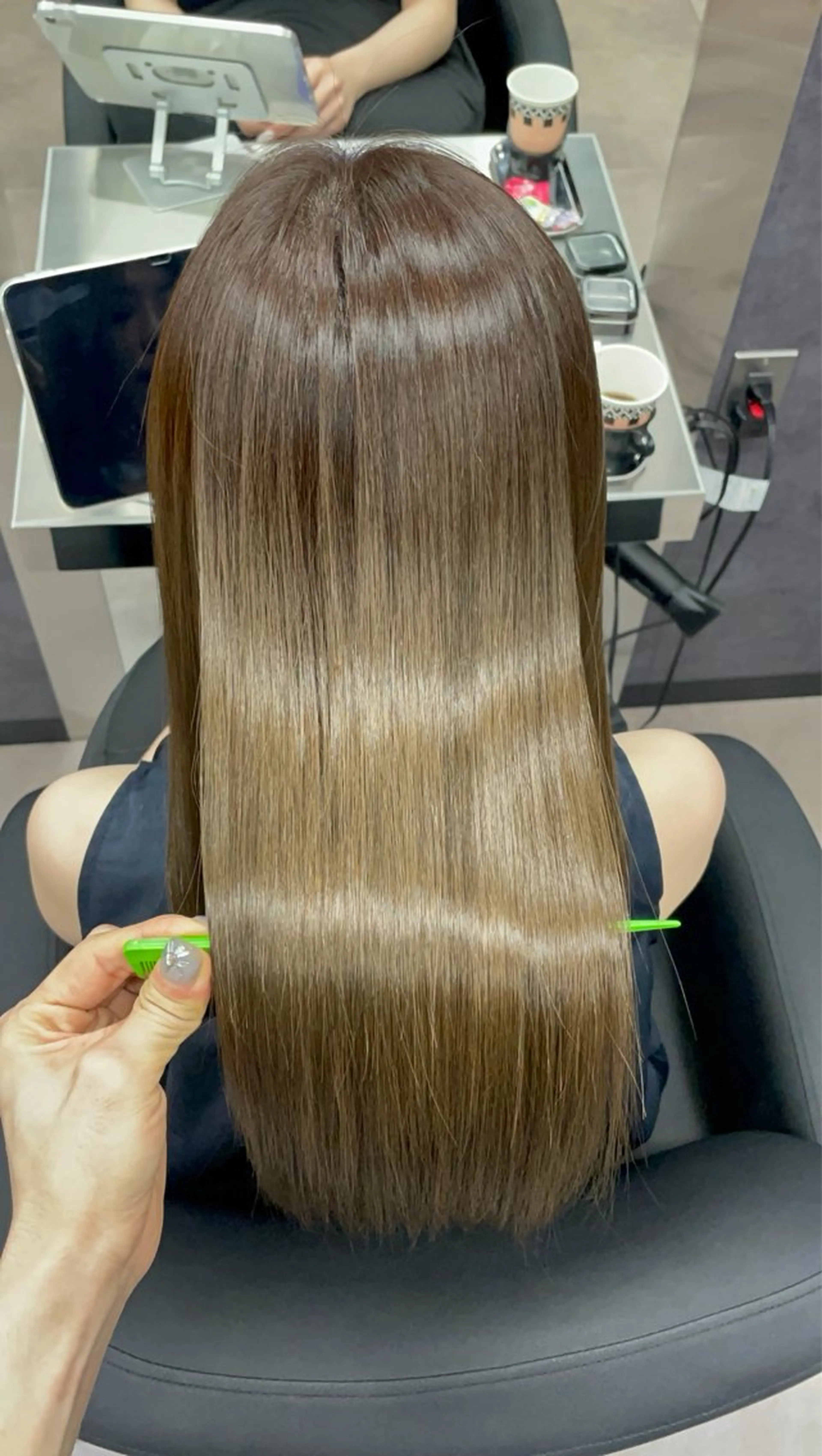 ロング カット ヘアカラー トリートメント CYNTHIADUE 店長｜ IRISUのヘアスタイル