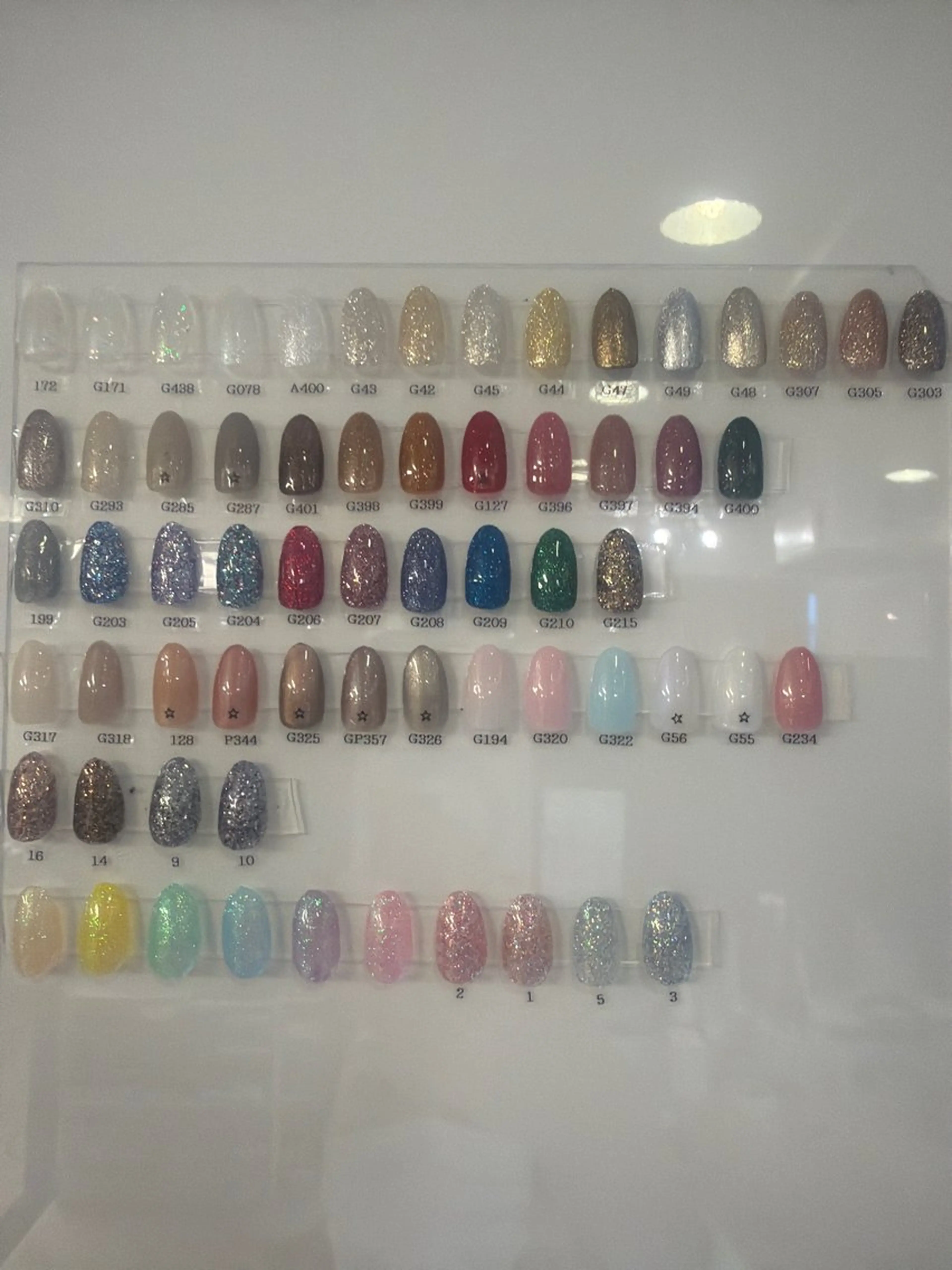 ネイル グラデーション ラメ(グリッター) ラメグラデーション Luana / ayanaのネイルデザイン